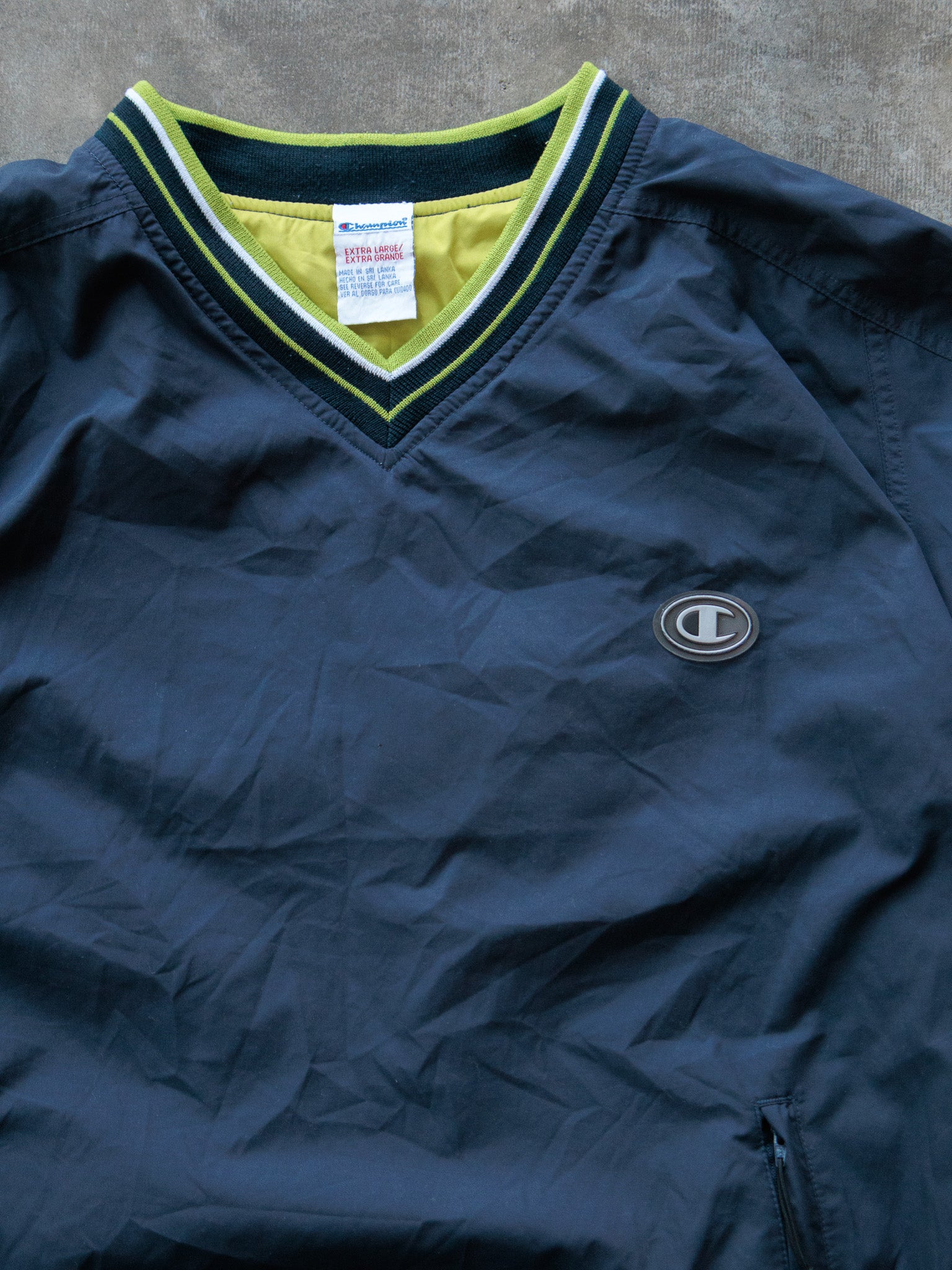 Vintage 90s Navy Champion Jacket (XL)