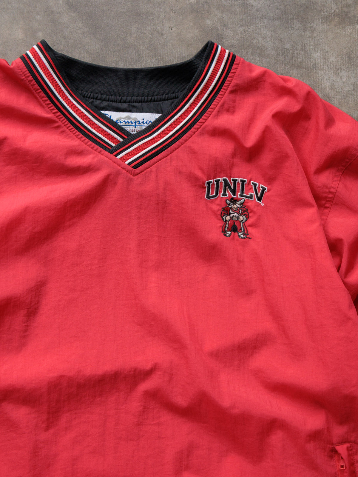 Vintage 90s Red Champion UNLV Windbreaker (L)