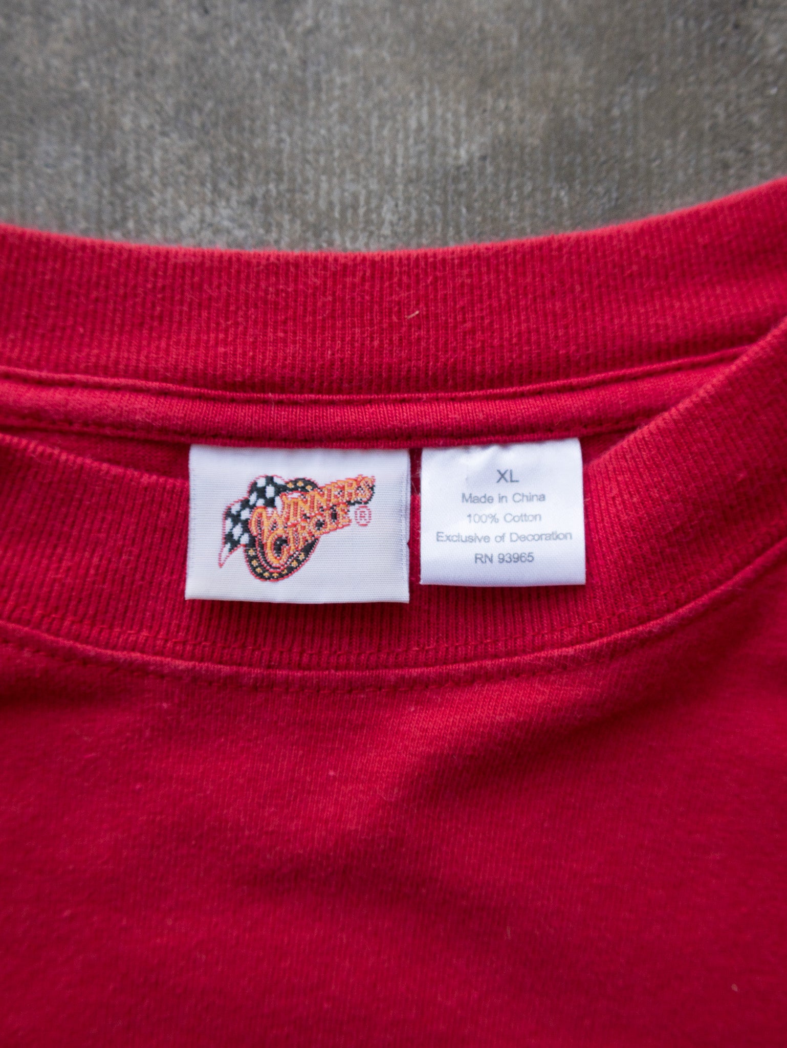 Vintage 00s Red Budweiser Dale Earnhardt Jr. Tee (XL)