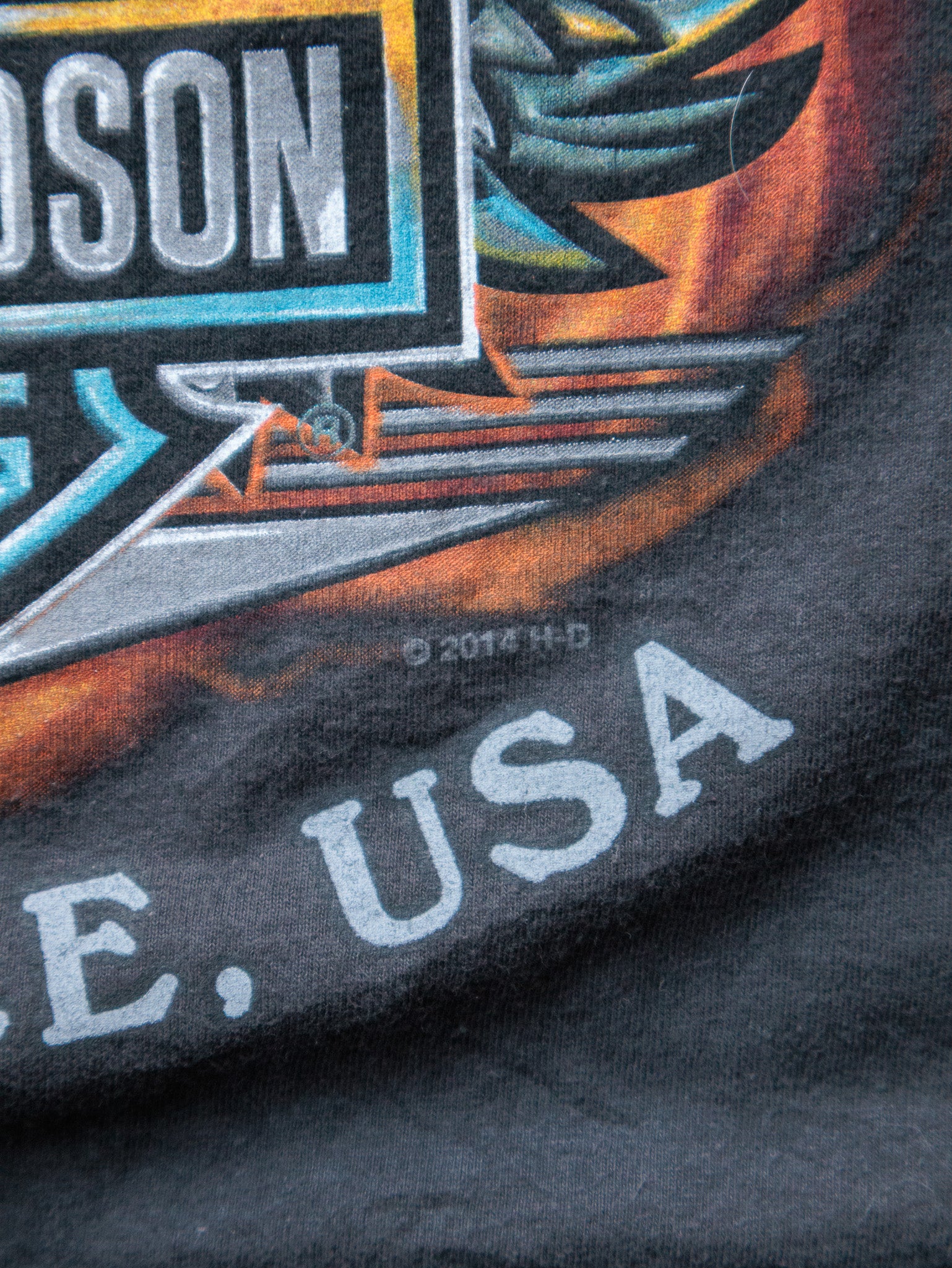 Vintage Black Harley-Davidson Milwaukee Tee (XL)
