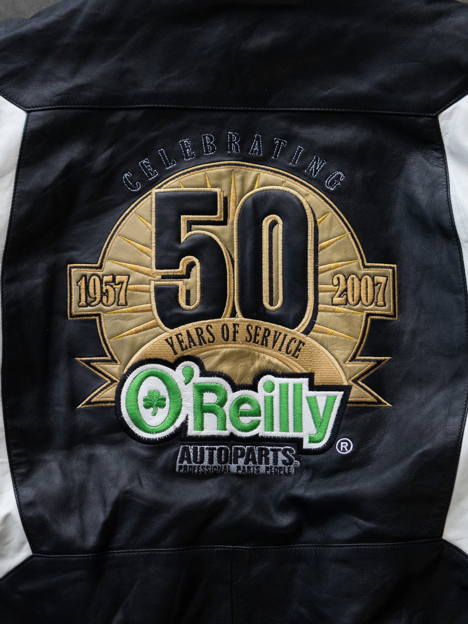 Vintage O’Reilly Racing Leather Jacket (XL)