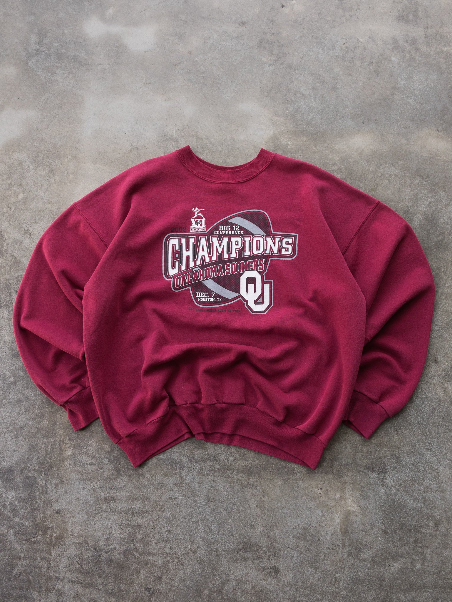 Vintage 2002 Oklahoma Sooners Champs Sweatshirt (XL)