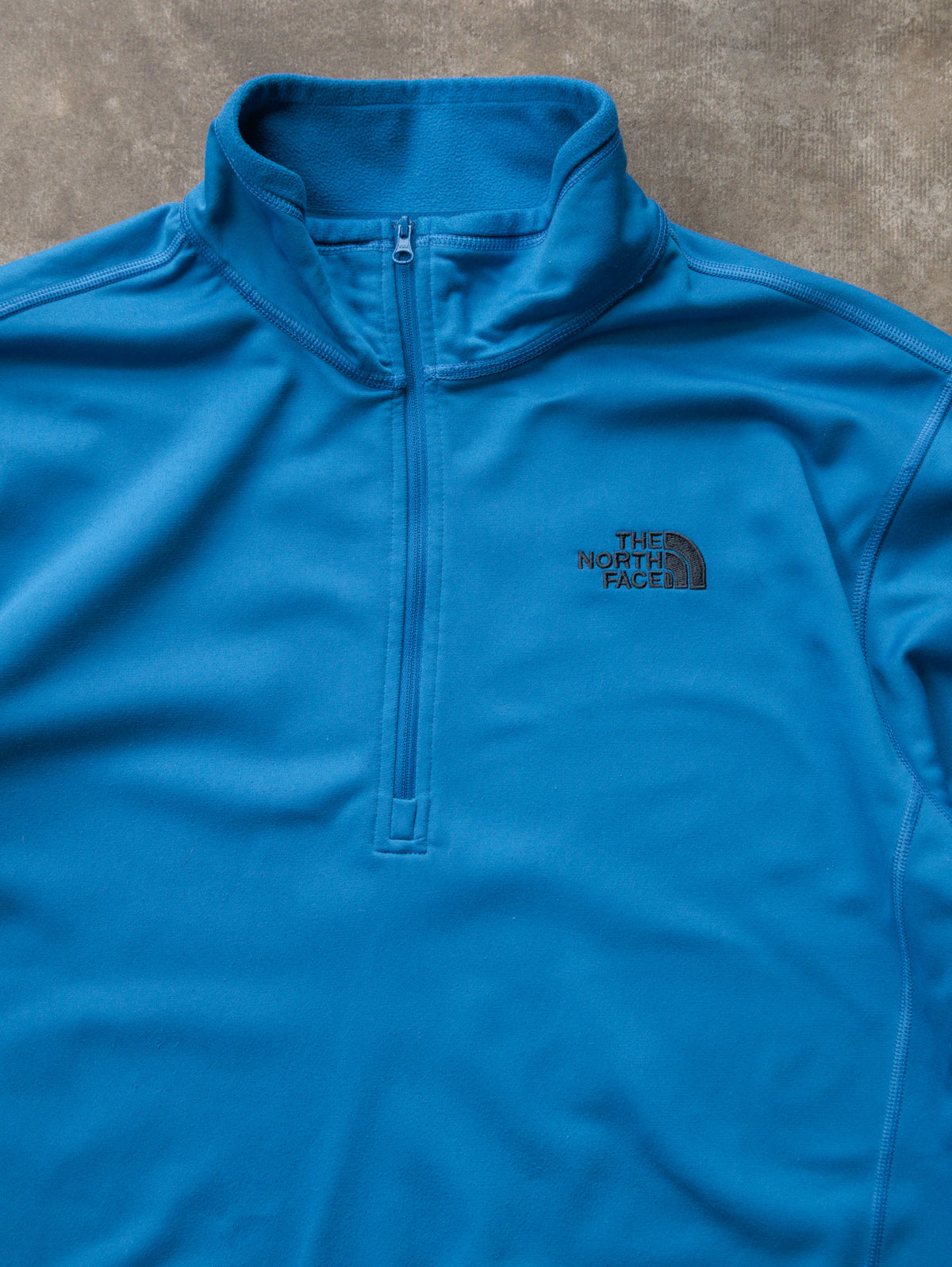 Vintage Blue The North Face Fleece Quarter Zip (L)
