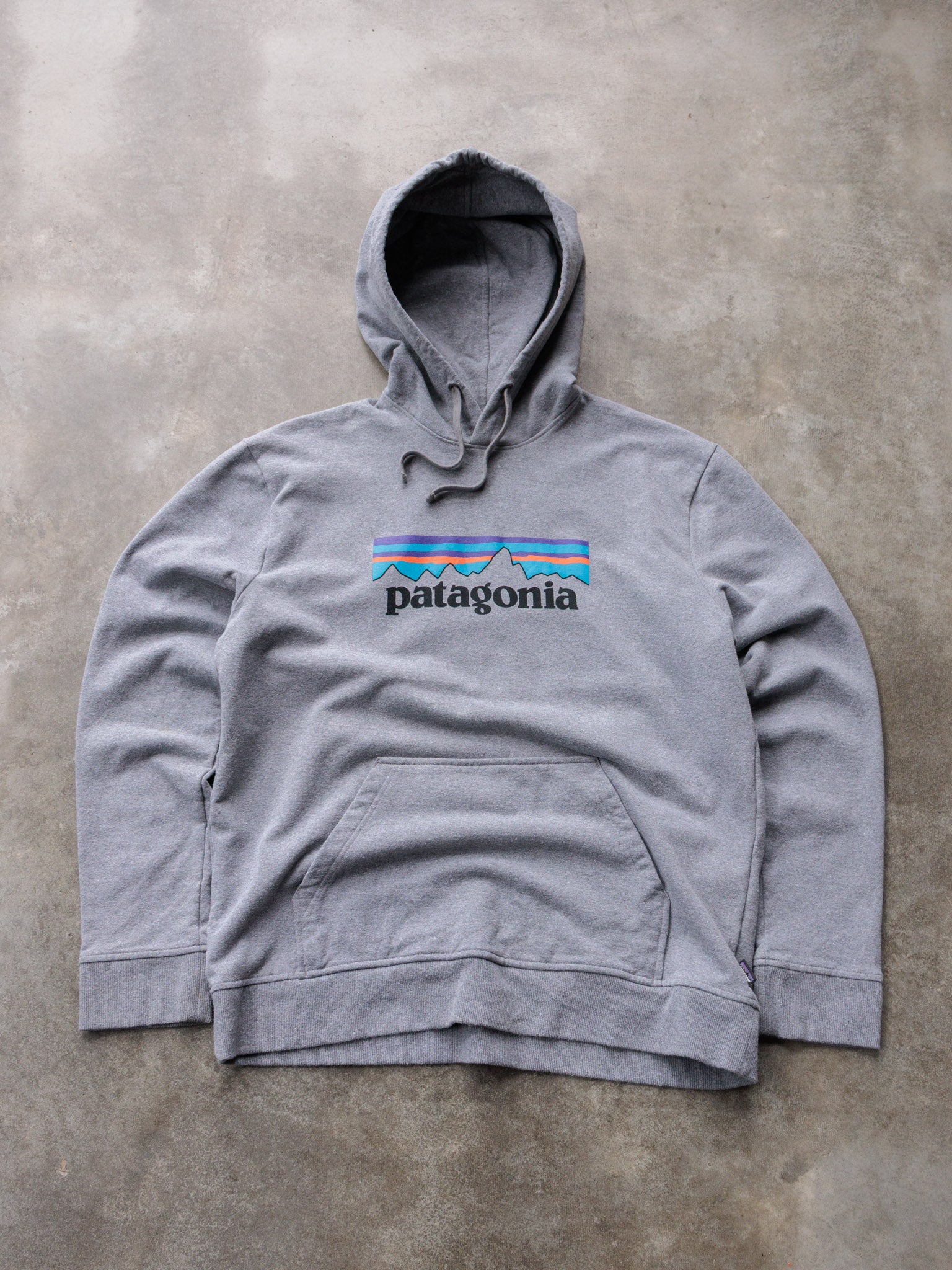 Vintage Grey Patagonia Hoodie (L)