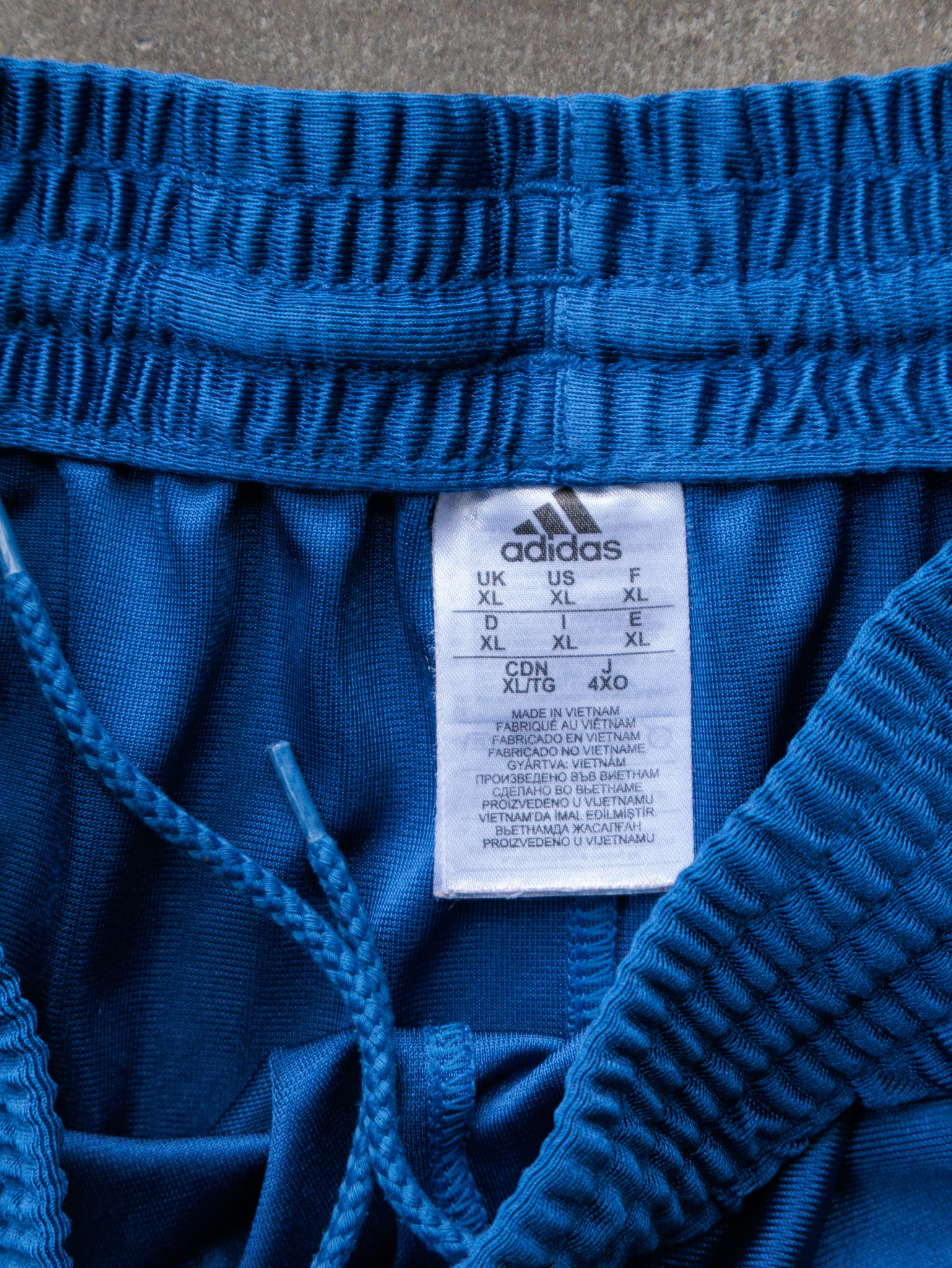 Vintage Blue Adidas Shorts (XL)
