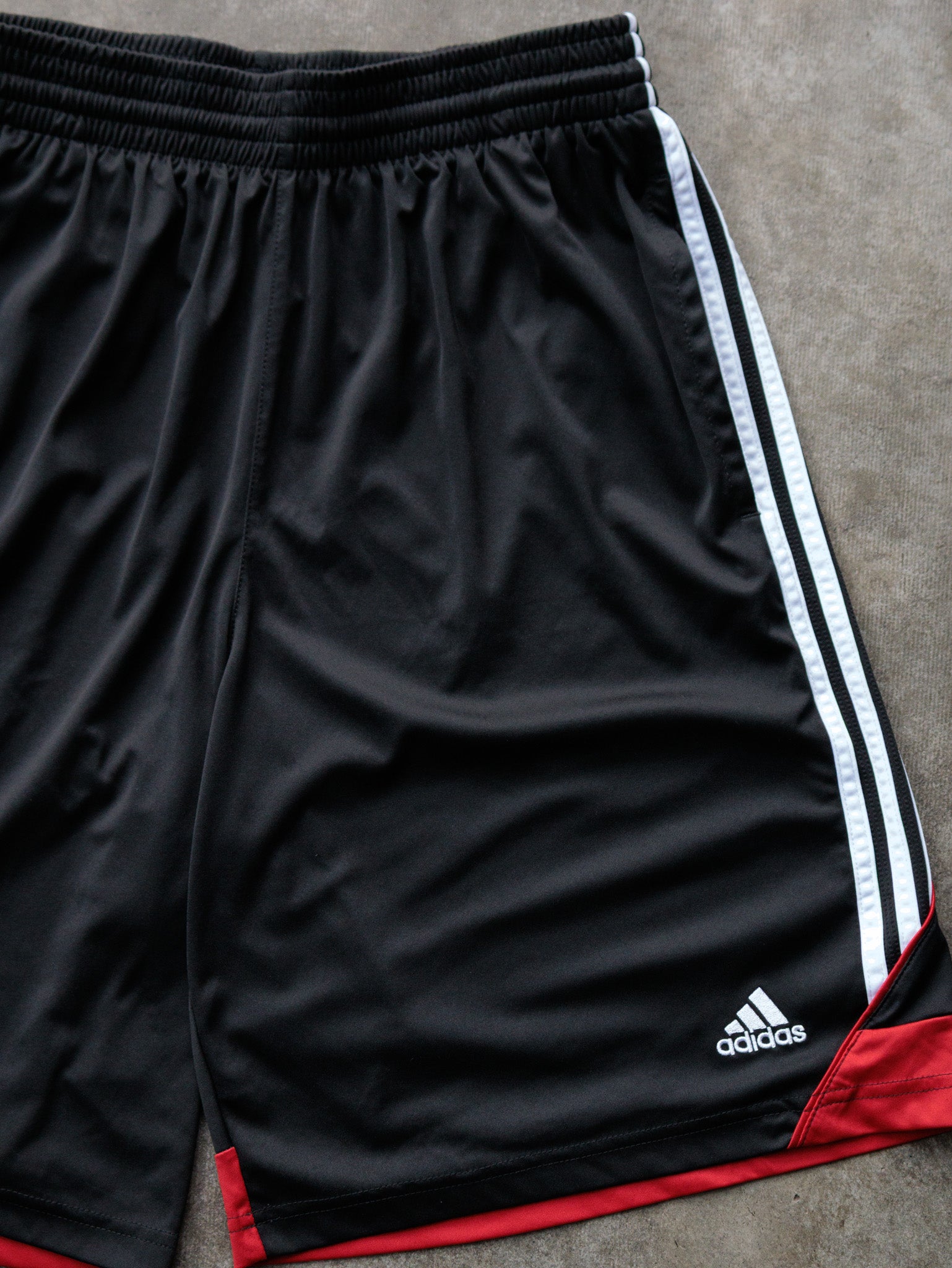 Vintage Black Adidas Shorts (L)