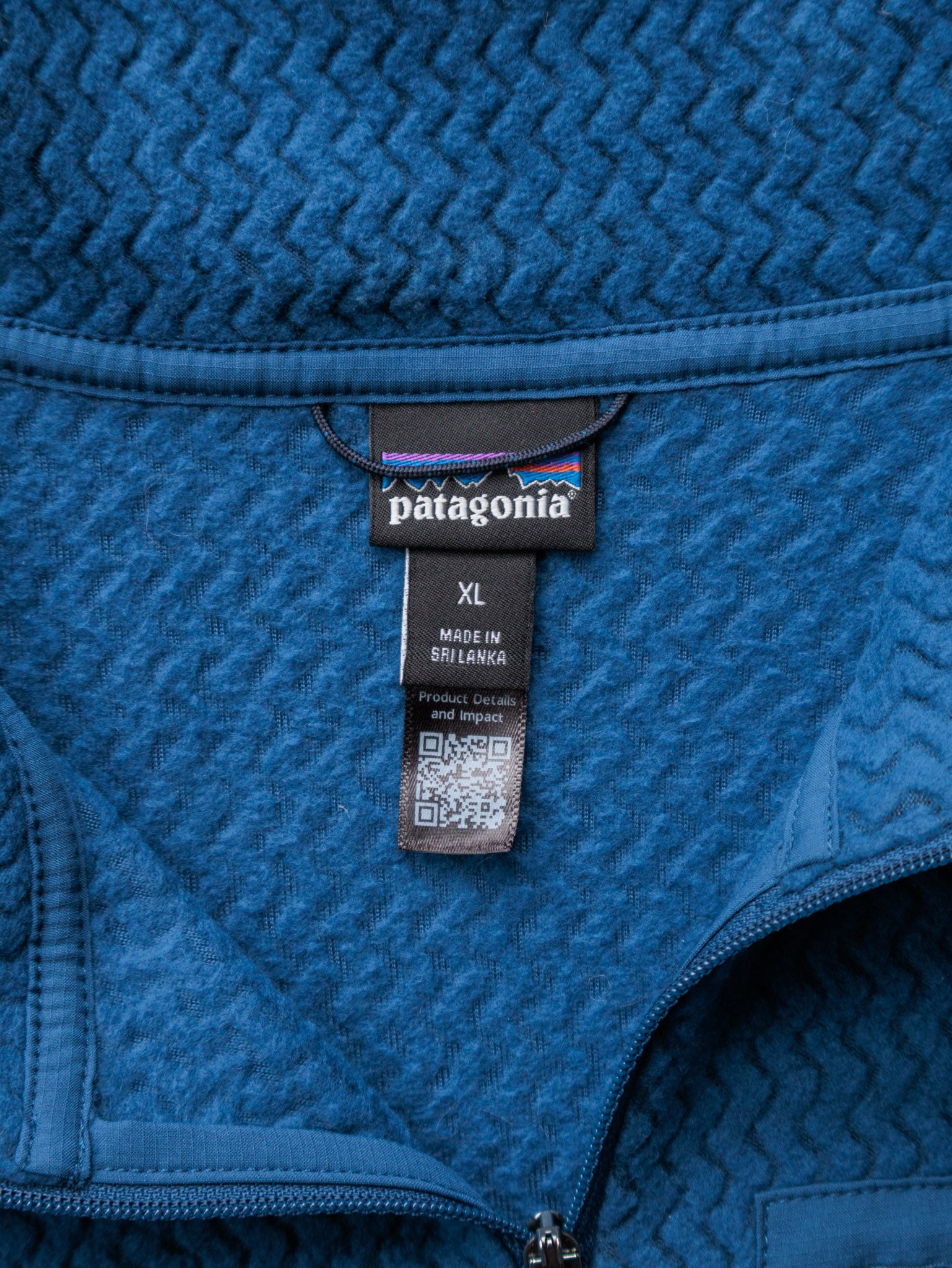Blue Patagonia Fleece Quarter Zip (XL)