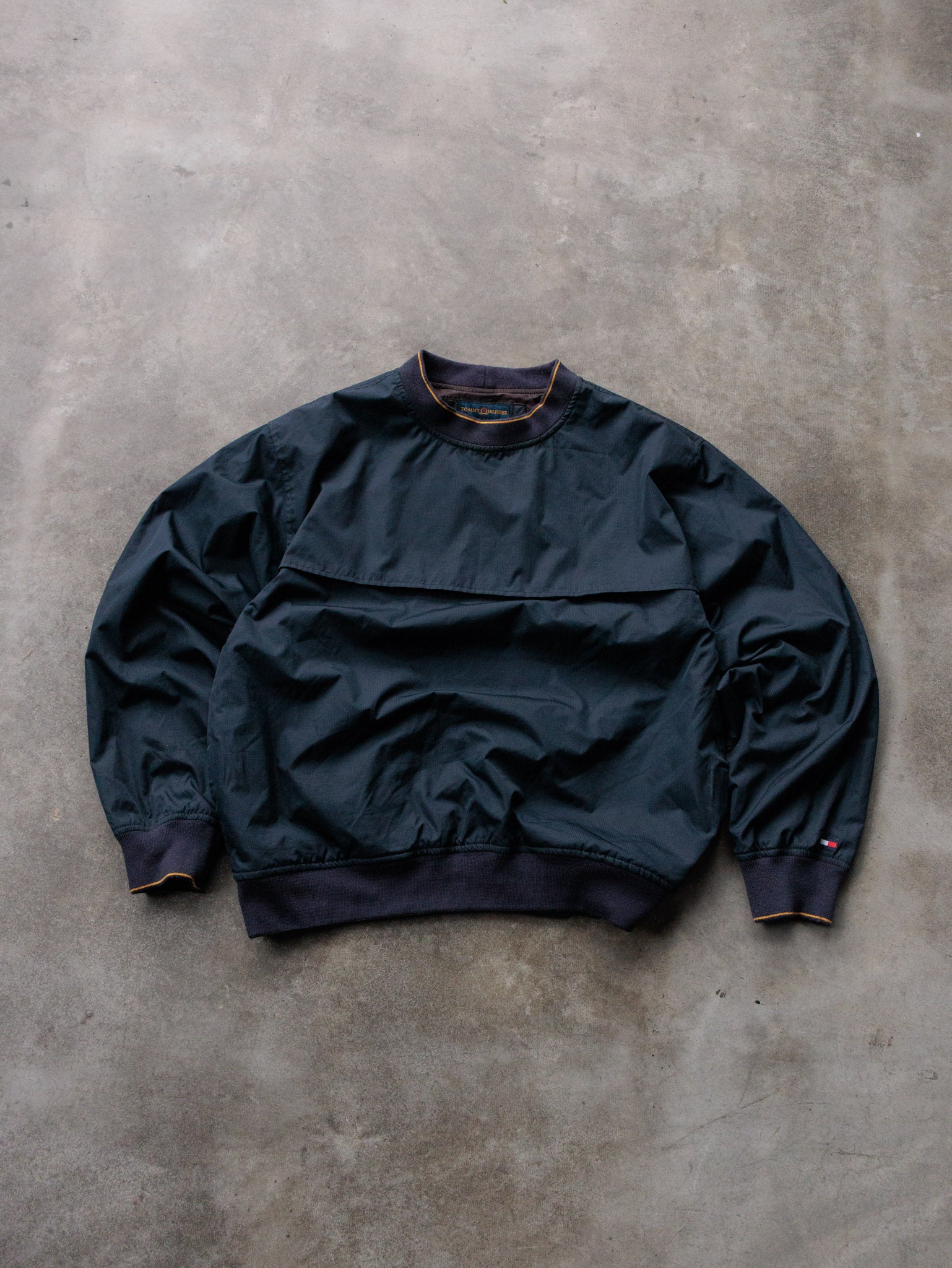Vintage 90s Navy Tommy Hilfiger Windbreaker (-)