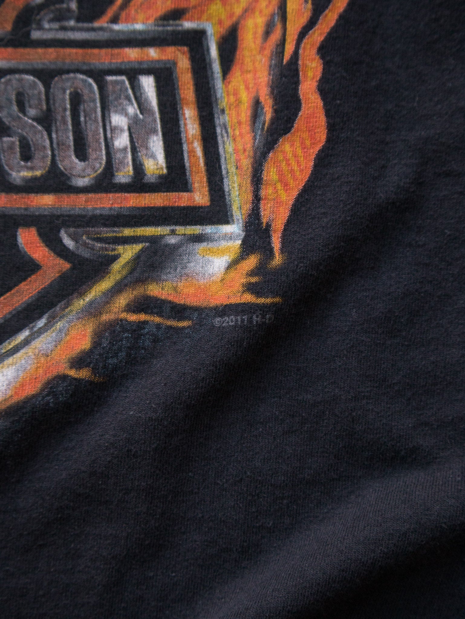 Vintage Black Harley-Davidson Mexico Skull Graphic Tank (M)