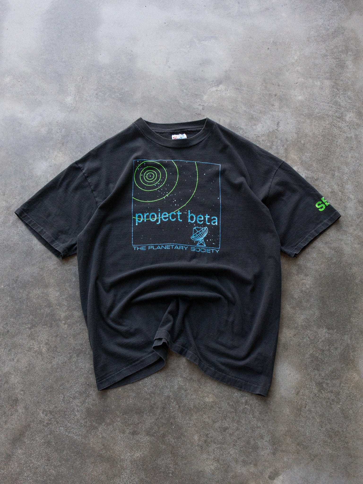 Vintage 90s Project Beta The Planetary Society Graphic Tee (XL)