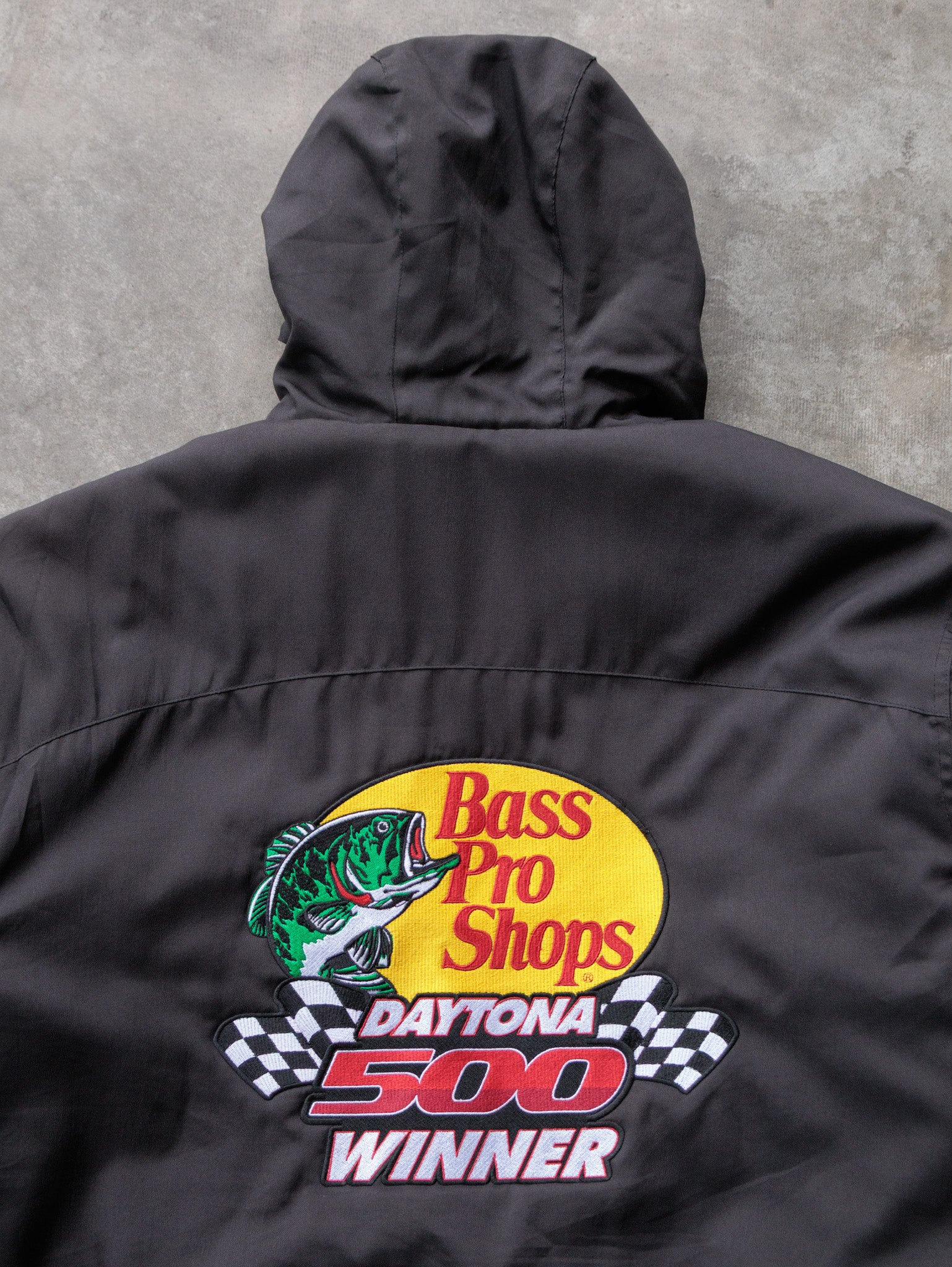 Vintage 00s Black Bass Pro Shops Jacket (XL)