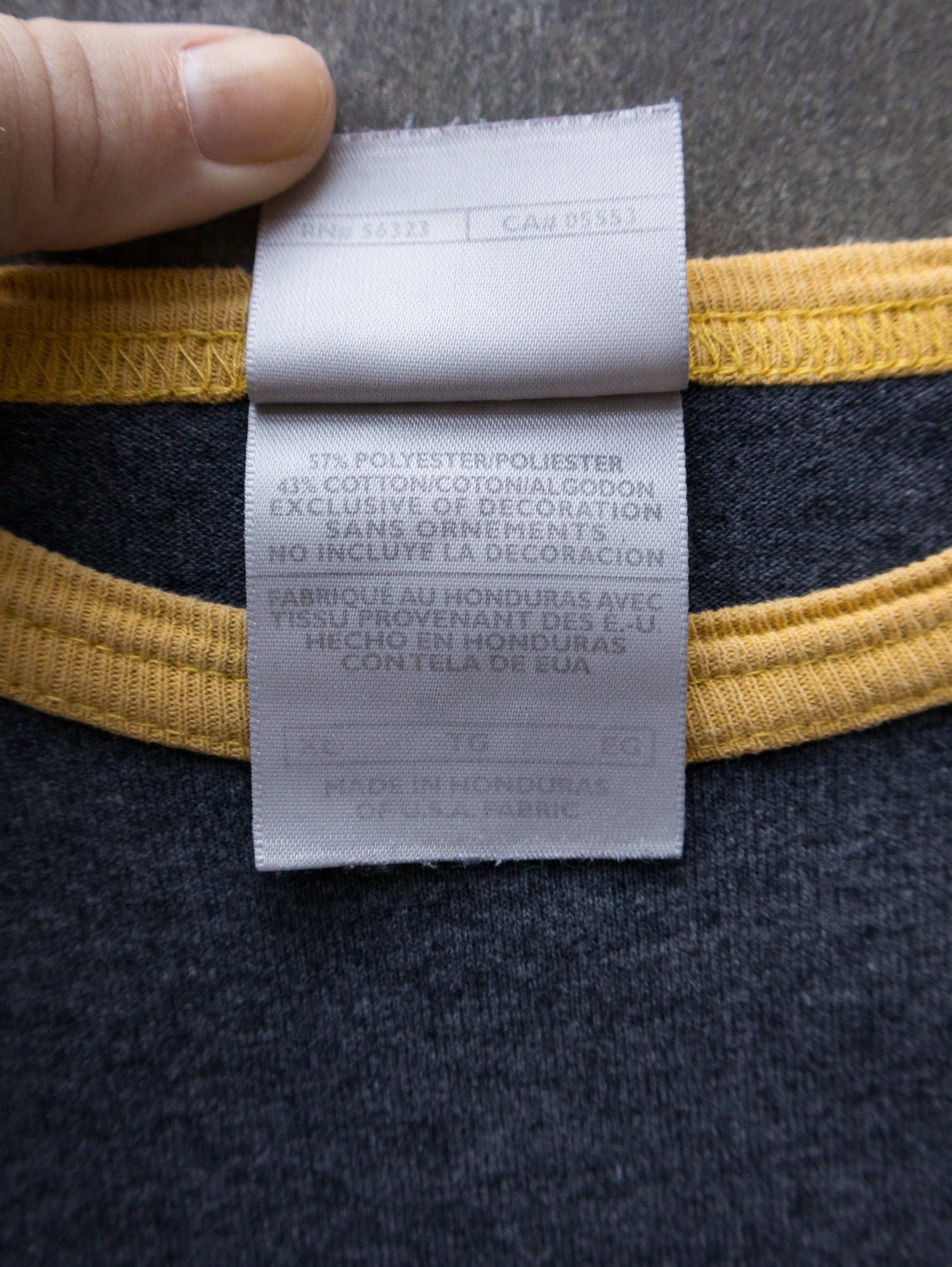 Vintage 00s Grey Nike Air Ringer Tee (XL)