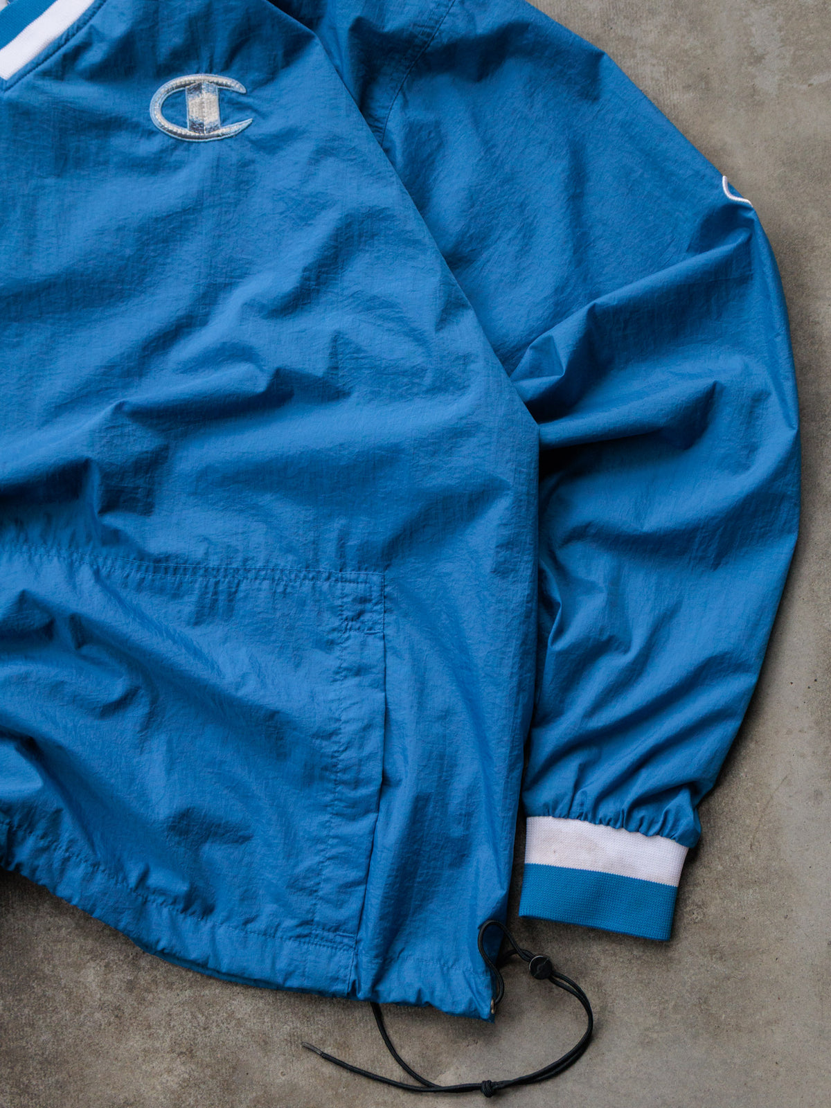 Vintage 90s Blue Champion Windbreaker (L)