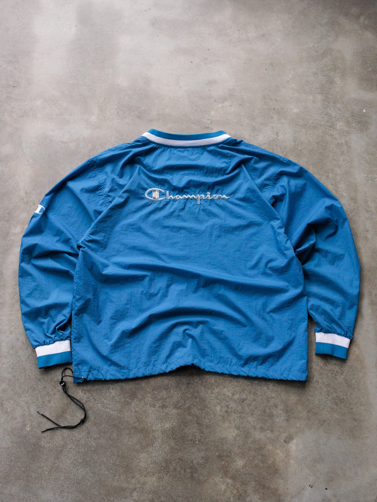 Vintage 90s Blue Champion Windbreaker (L)