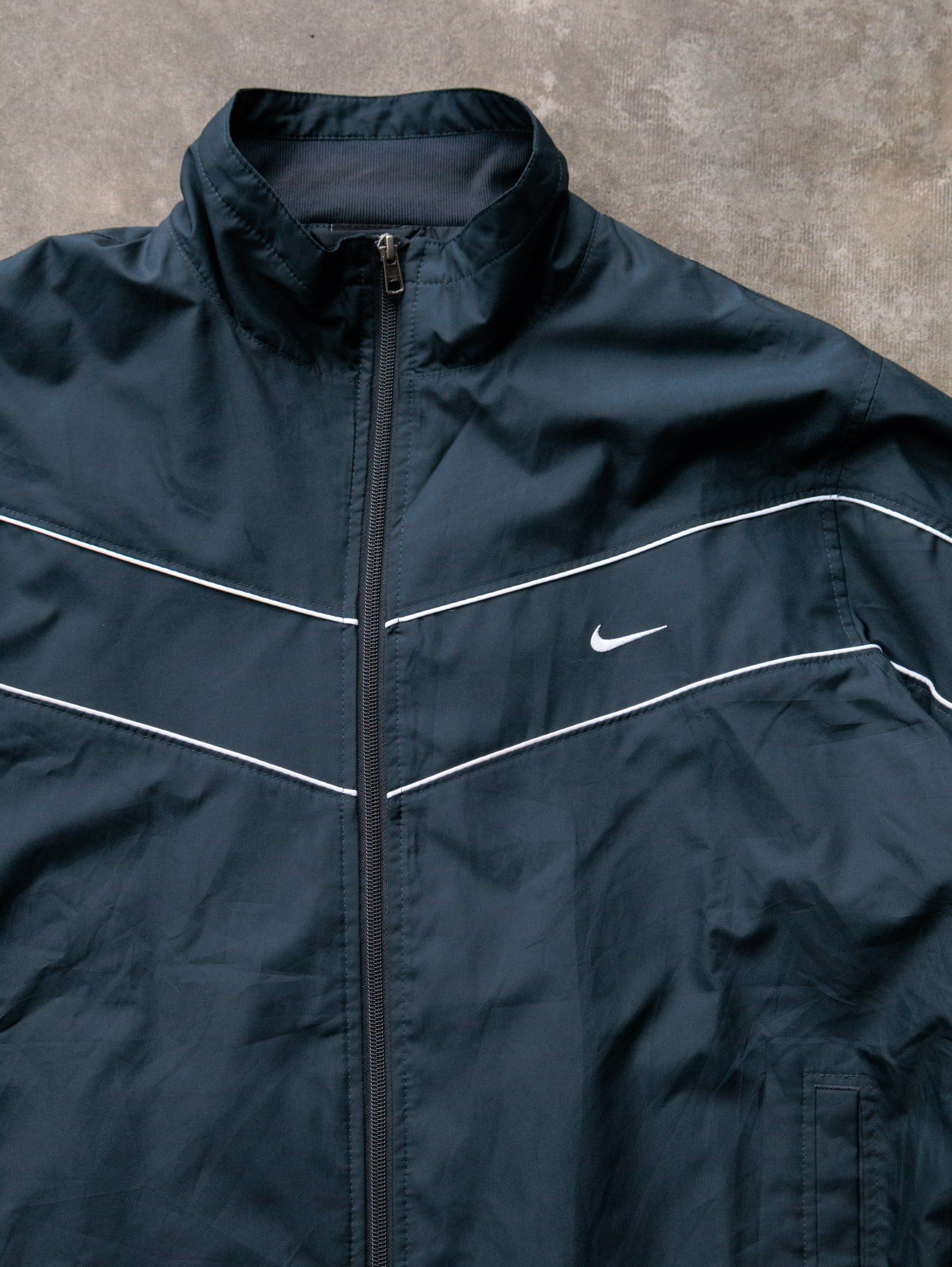 Vintage 00s Green Nike Windbreaker (XL)