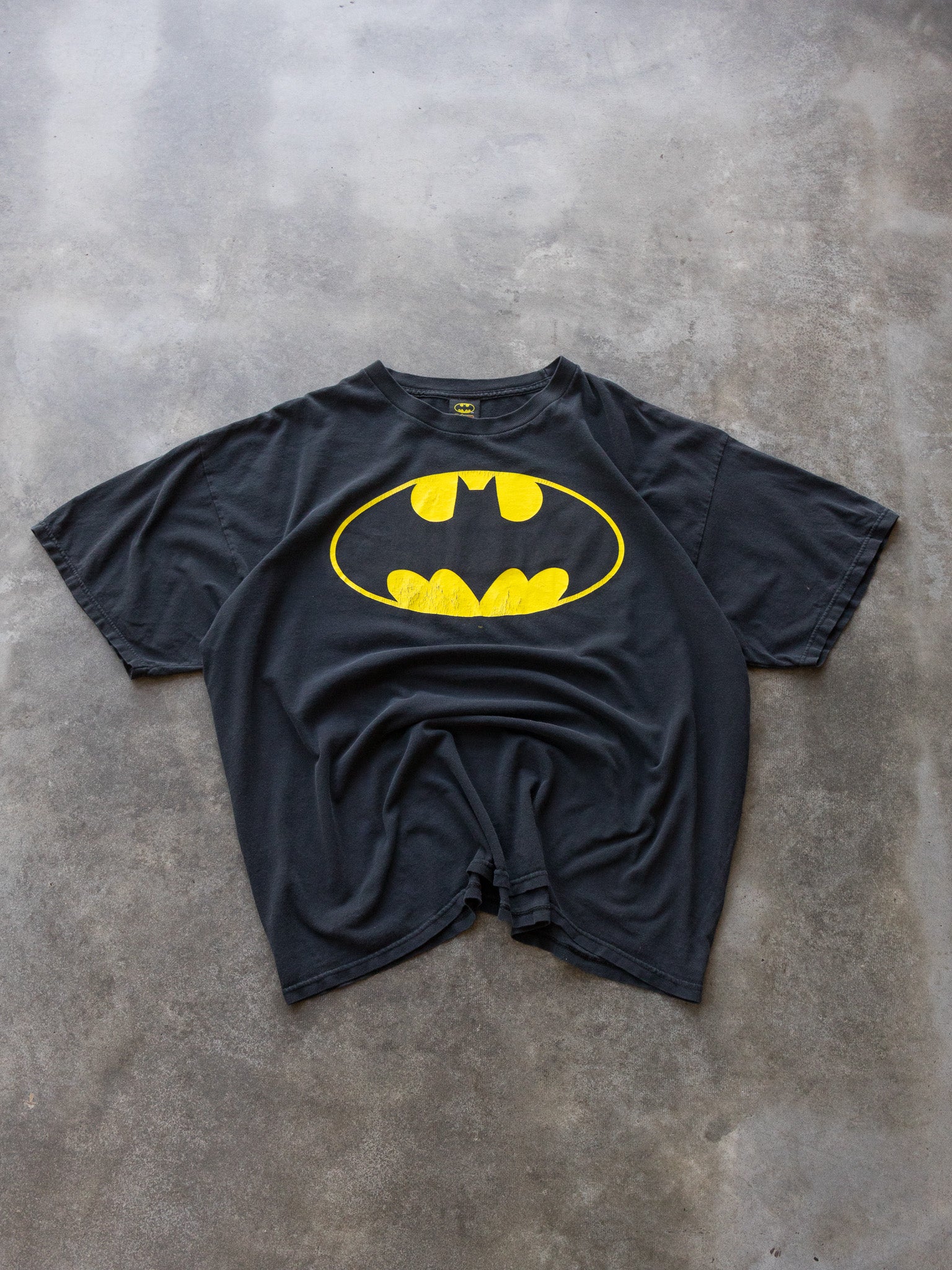 Vintage 00s Black Batman Graphic Tee (2XL)