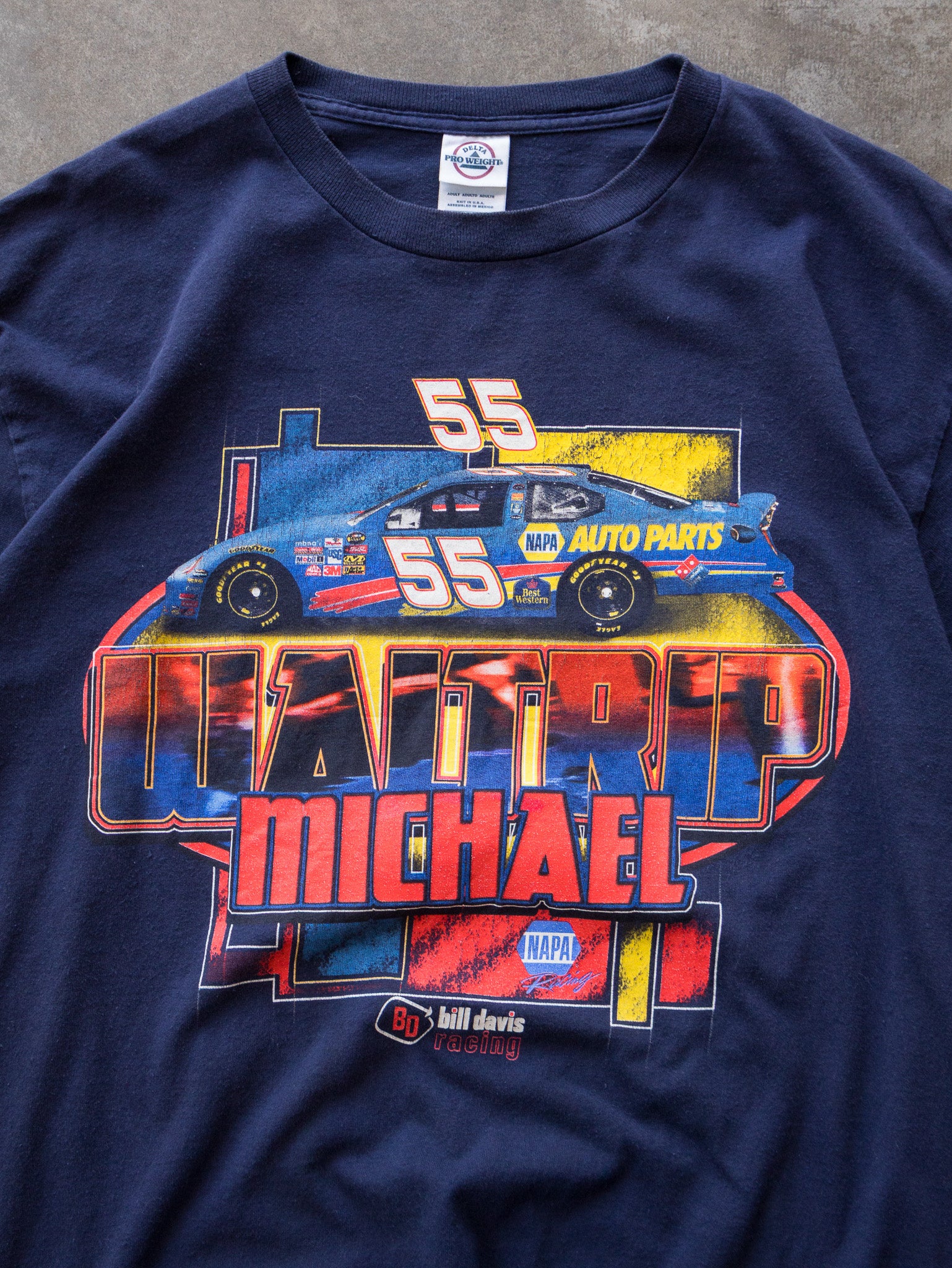 Vintage 2006 Michael Waltrip NASCAR Tee (L)