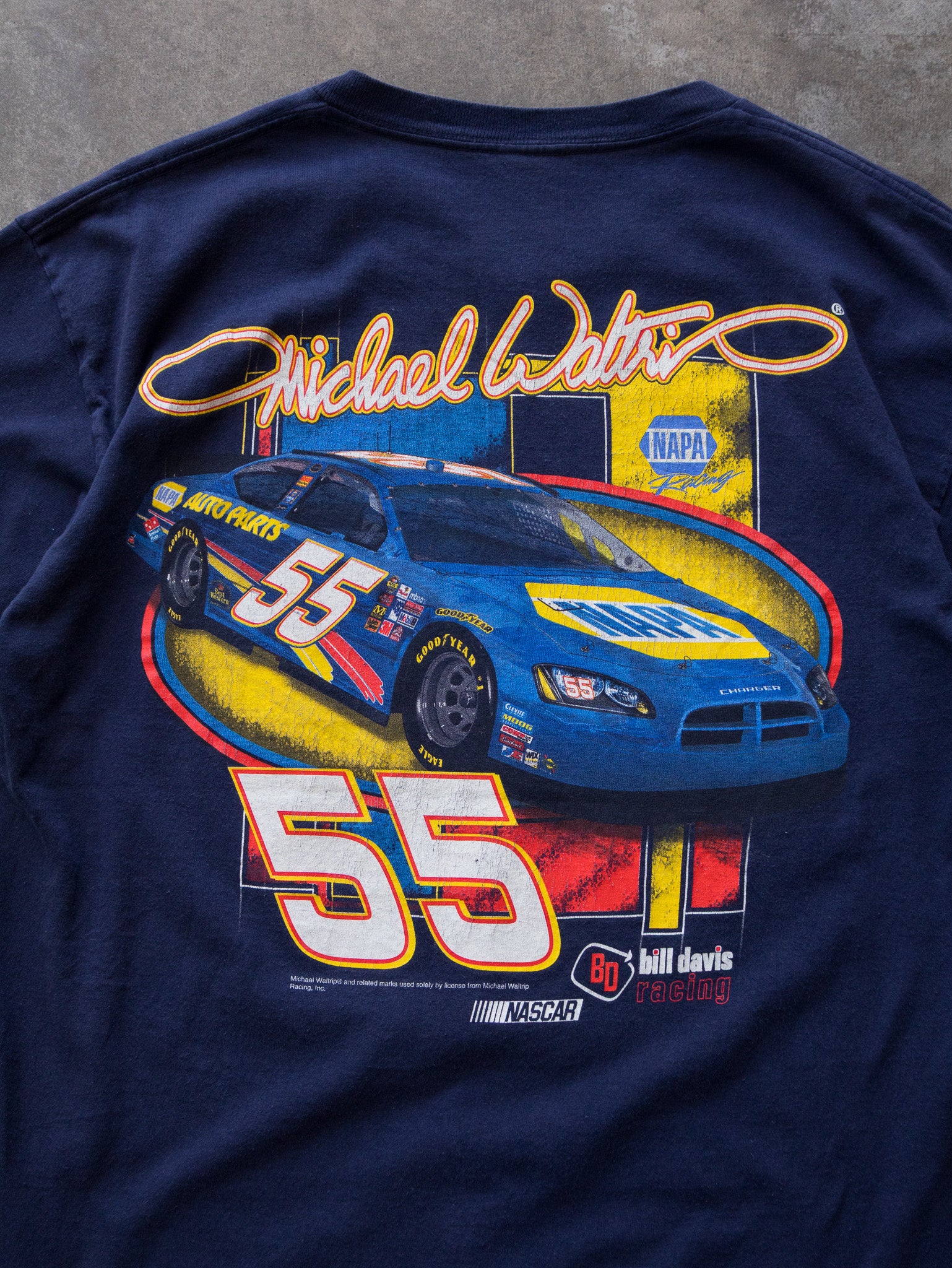 Vintage 2006 Michael Waltrip NASCAR Tee (L)