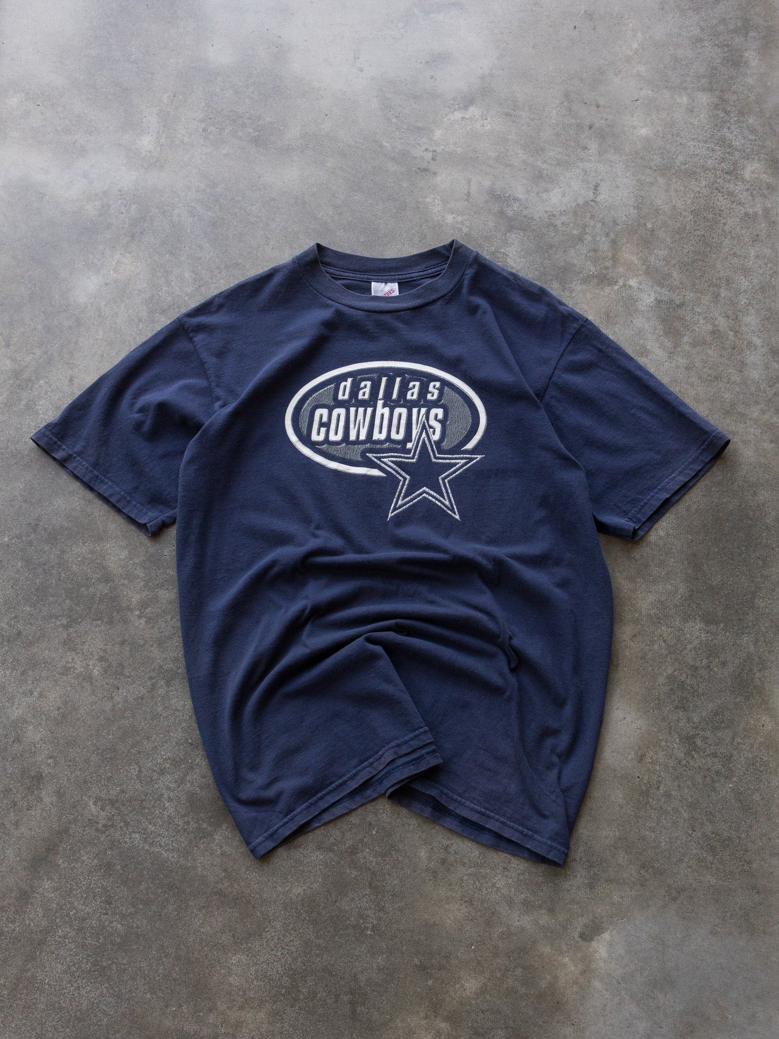 Vintage 90s Navy Dallas Cowboys Tee (L)
