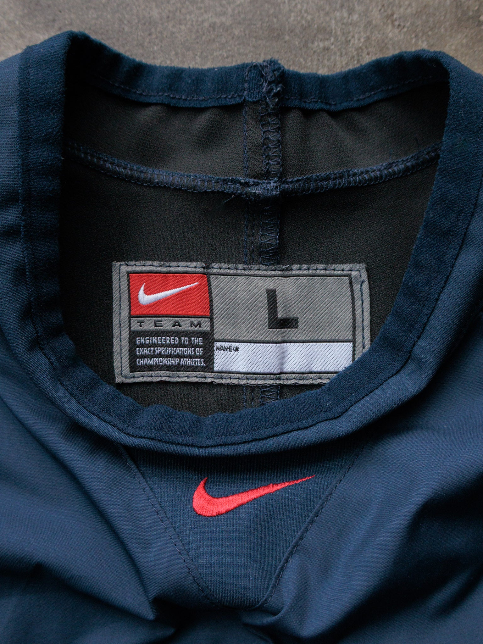 Vintage 90s Navy Nike Arizona Track Jacket (L)