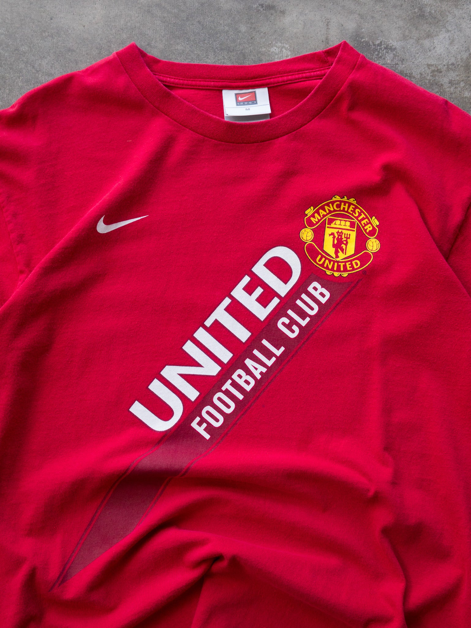 Vintage 00s Nike Manchester United Tee (M)