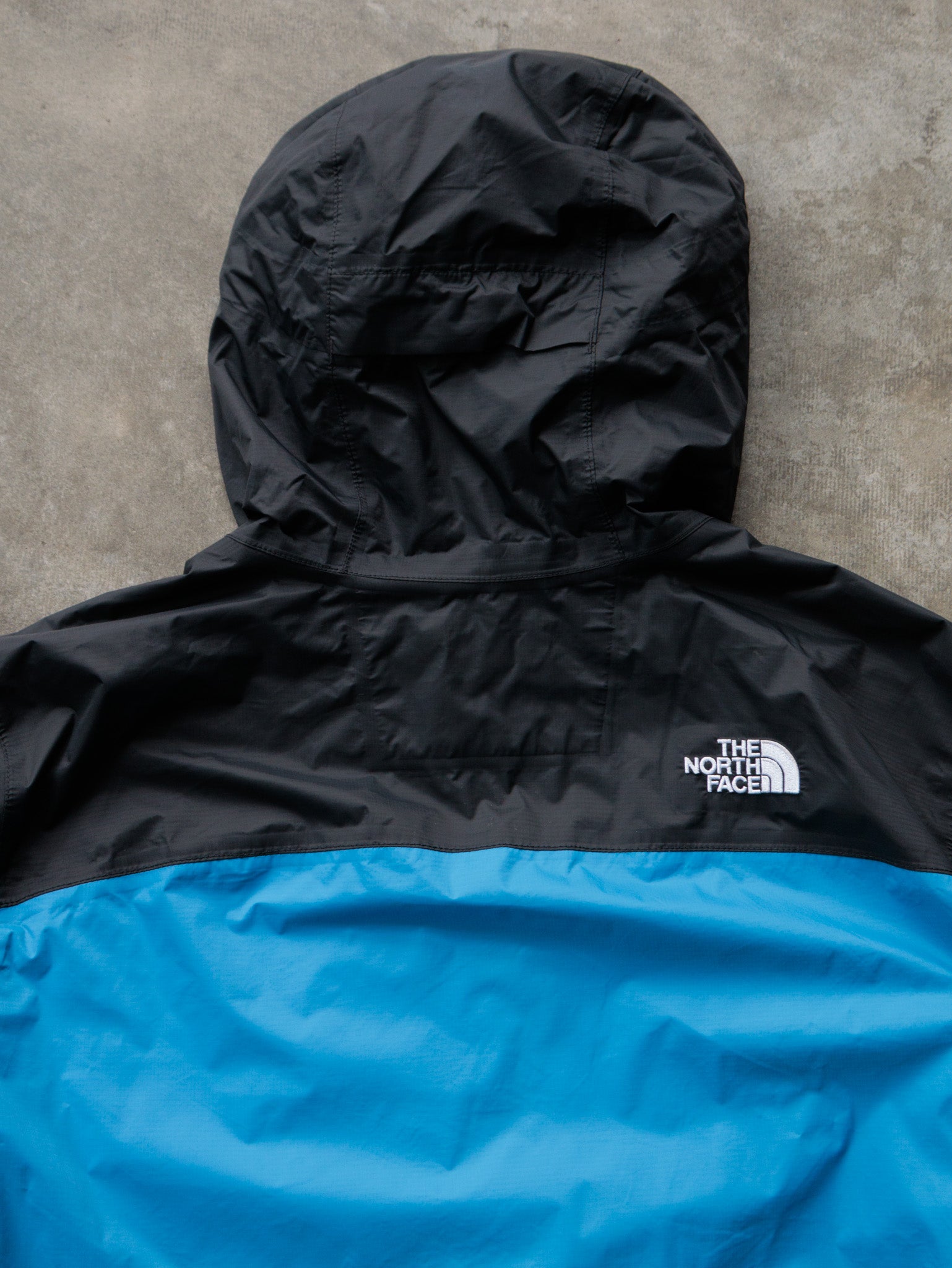 Vintage Black & Blue The North Face Jacket (L)