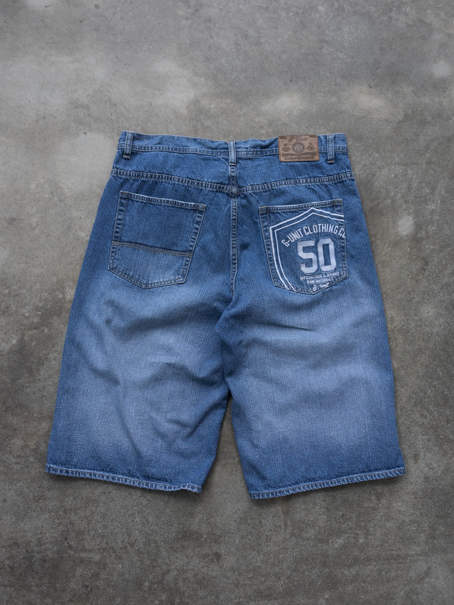 Vintage Y2K G-Unit Denim Jorts (W36)