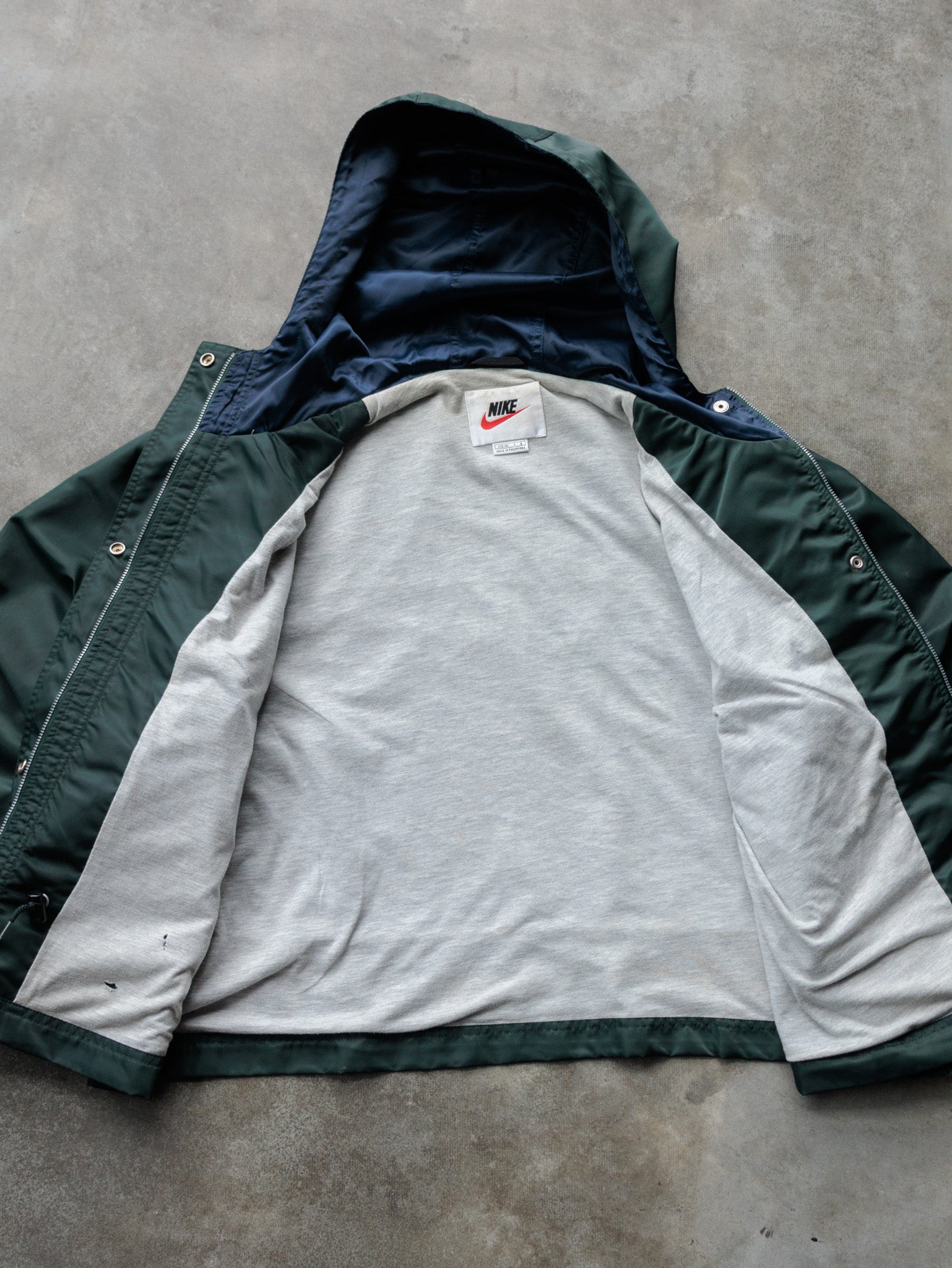 Vintage 90s Green Nike Jacket (Women's L)