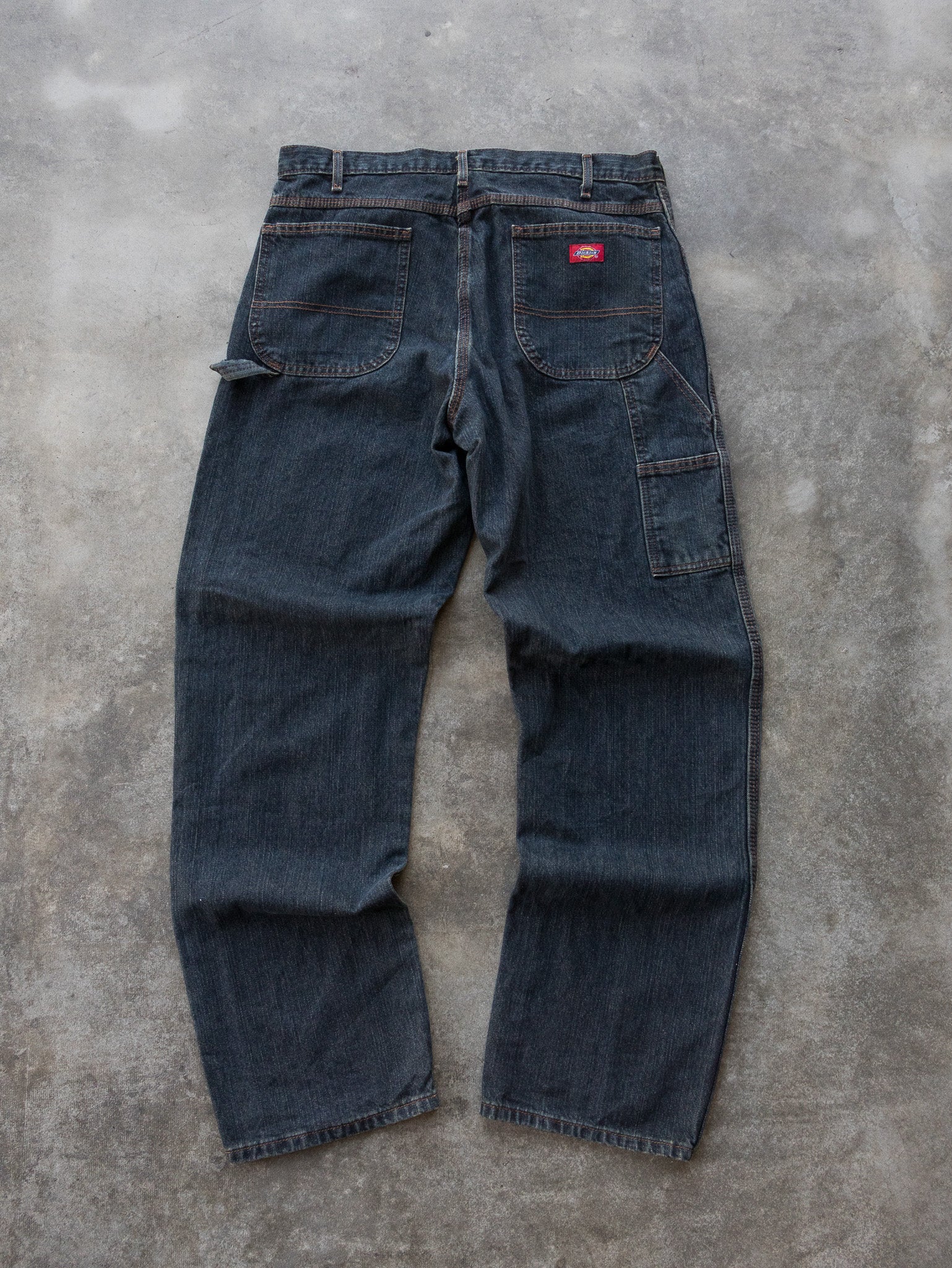 Vintage Dark Blue Dickies Carpenter Jeans (W36)