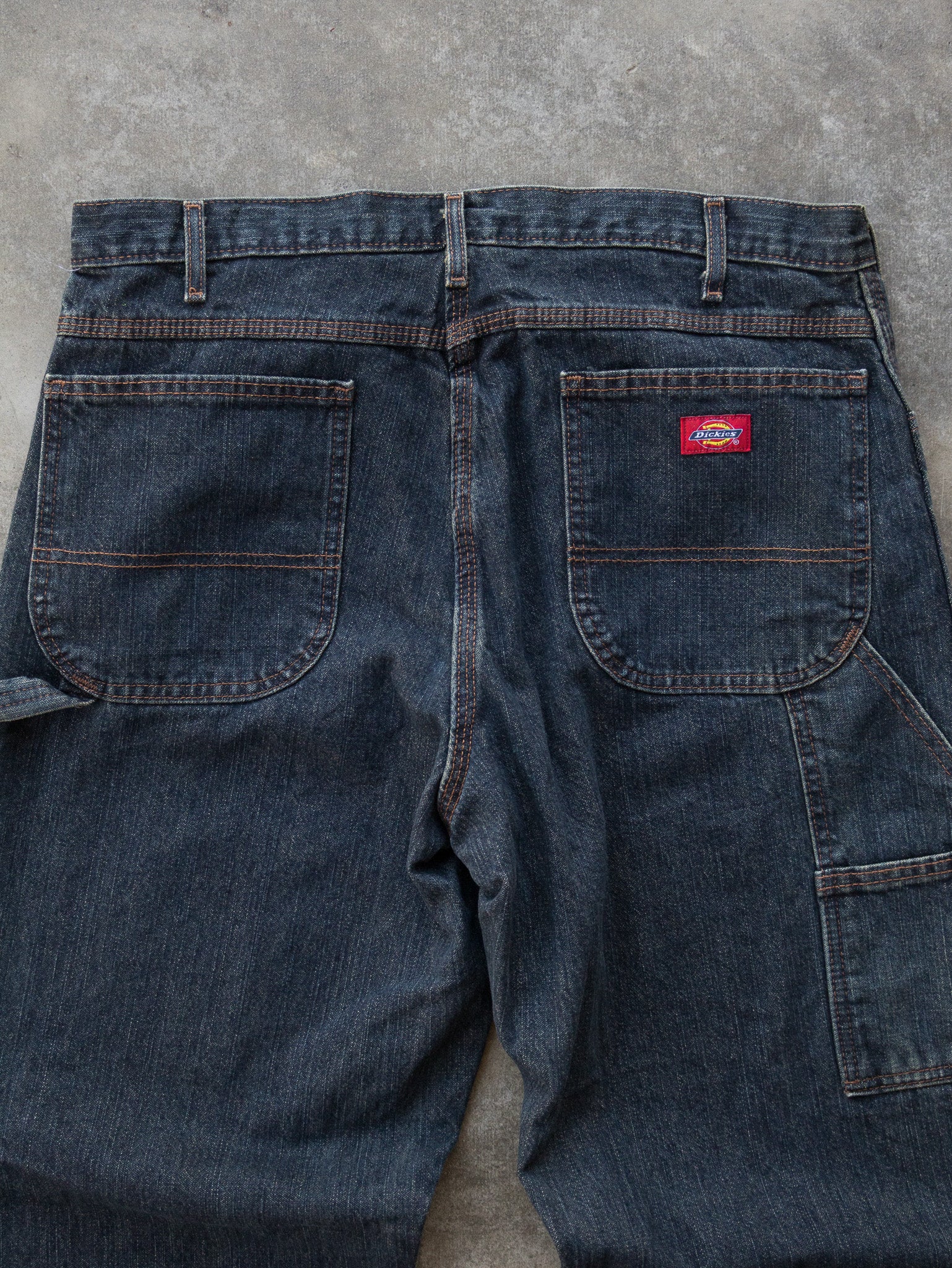 Vintage Dark Blue Dickies Carpenter Jeans (W36)