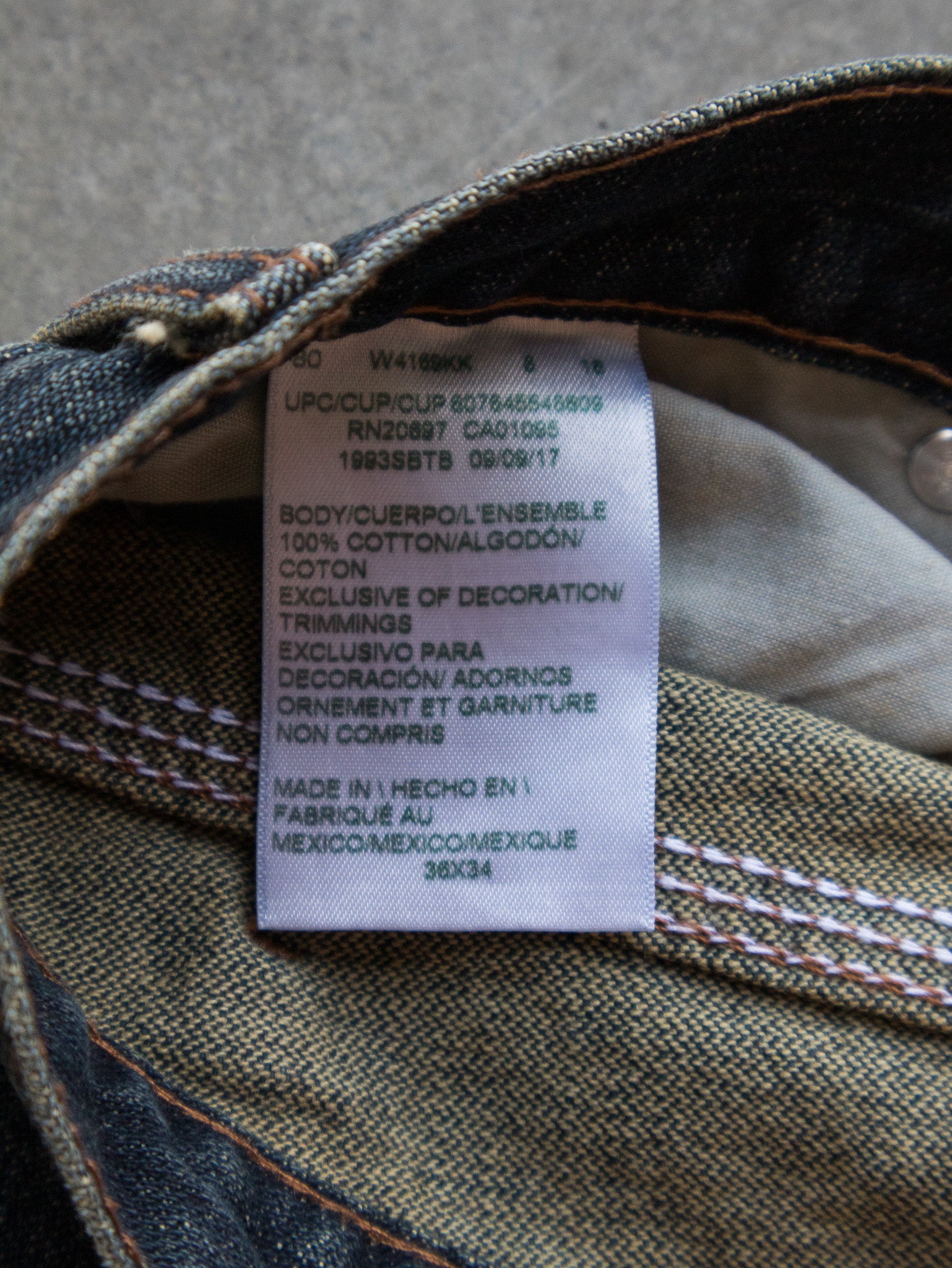 Vintage Dark Blue Dickies Carpenter Jeans (W36)