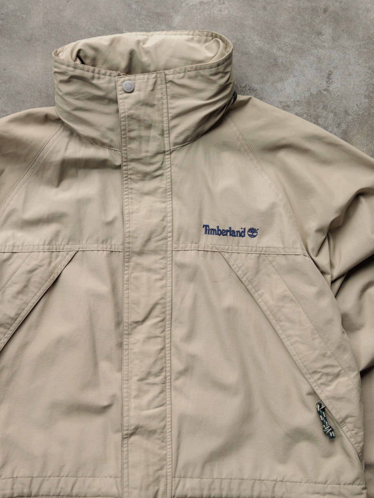Vintage 00s Beige Timberland Jacket (XS)