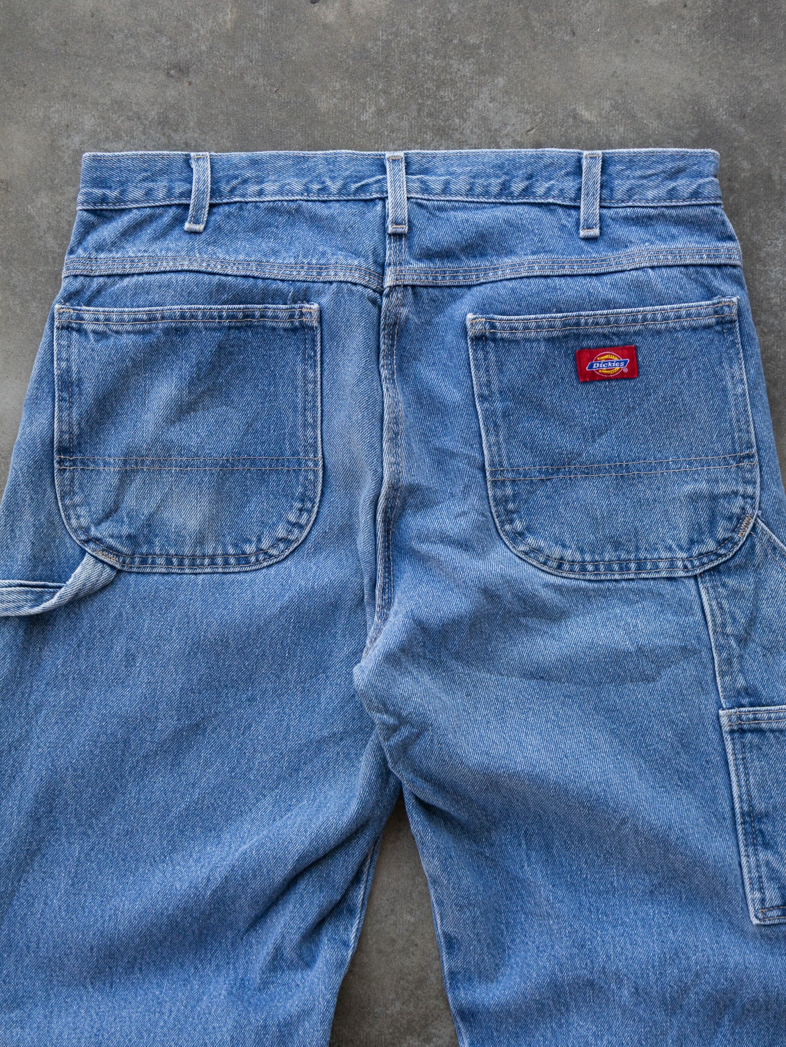 Vintage Light Blue Dickies Carpenter Jeans (W34)