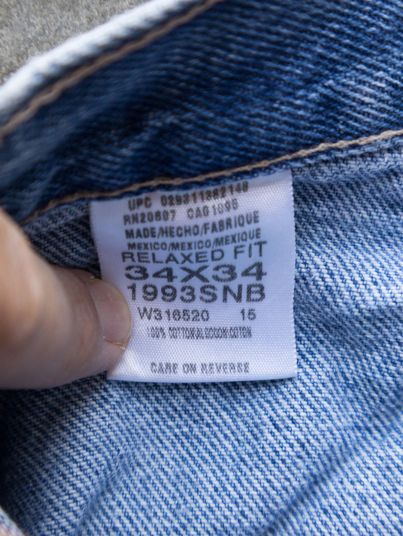 Vintage Light Blue Dickies Carpenter Jeans (W34)