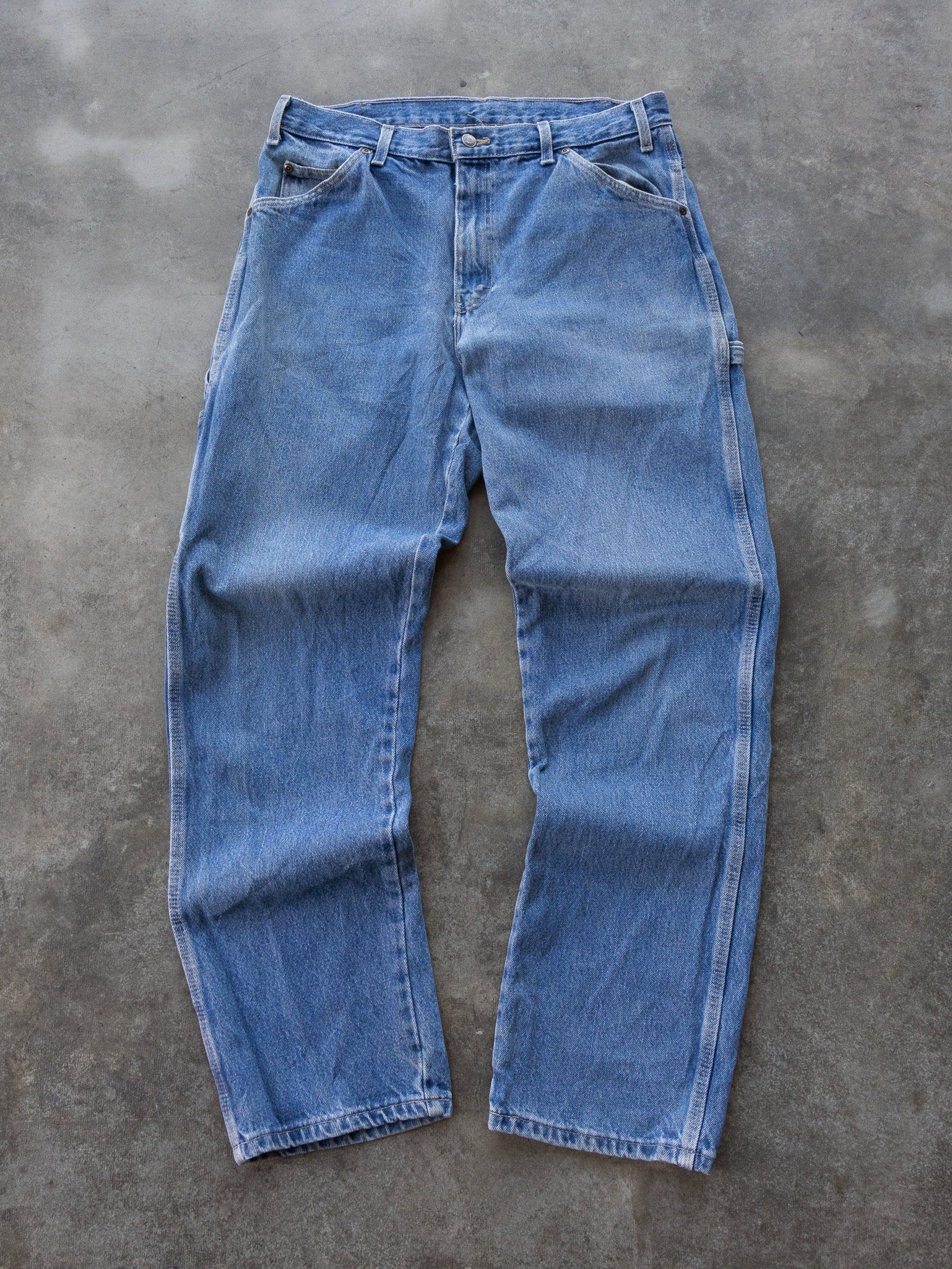 Vintage Light Blue Dickies Carpenter Jeans (W34)