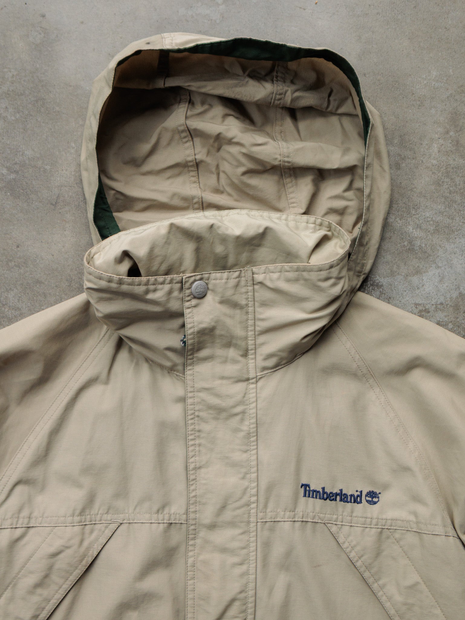 Vintage 00s Beige Timberland Jacket (XS)
