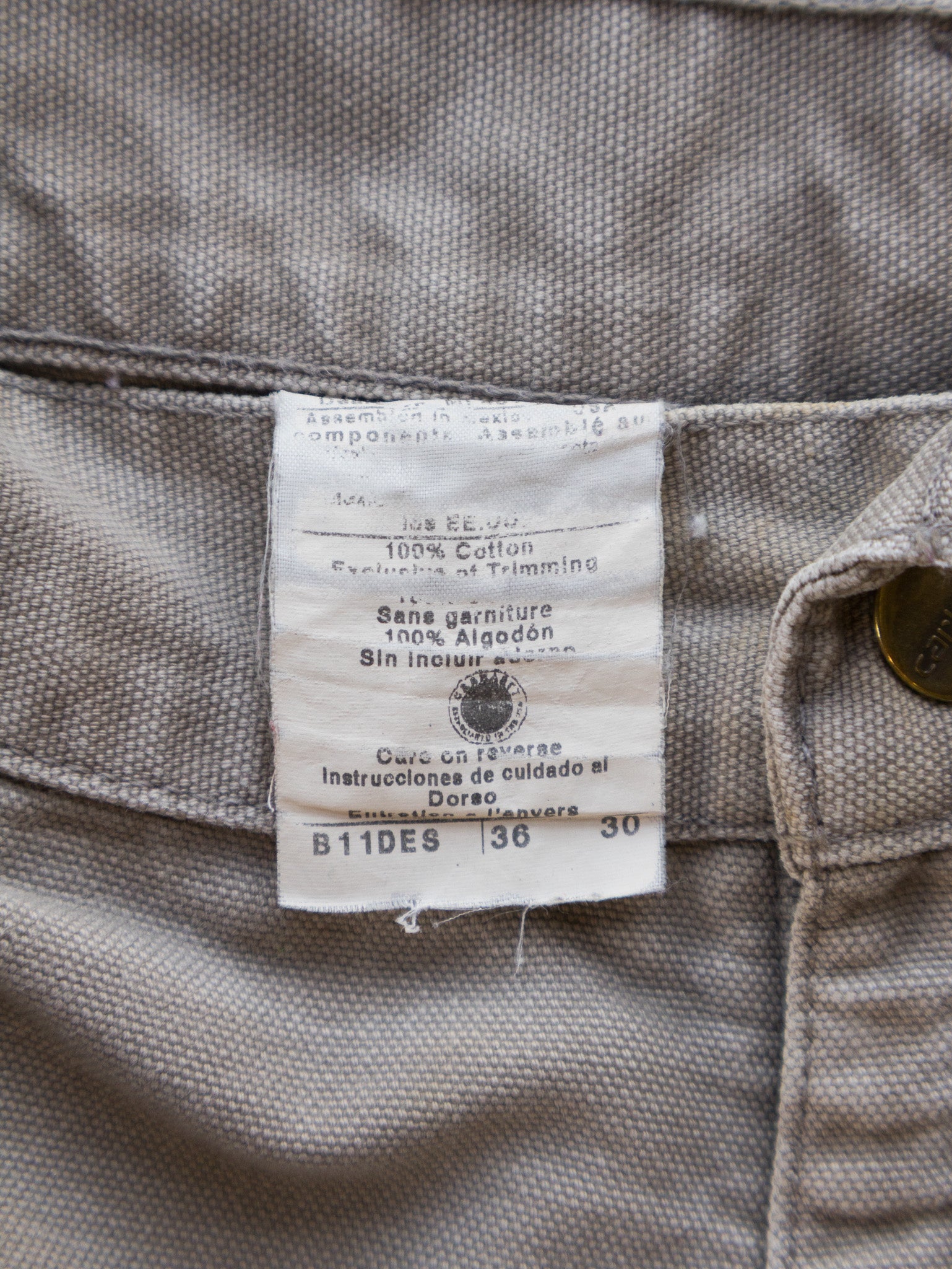 Vintage Desert Carhartt Carpenter Pants (W36)