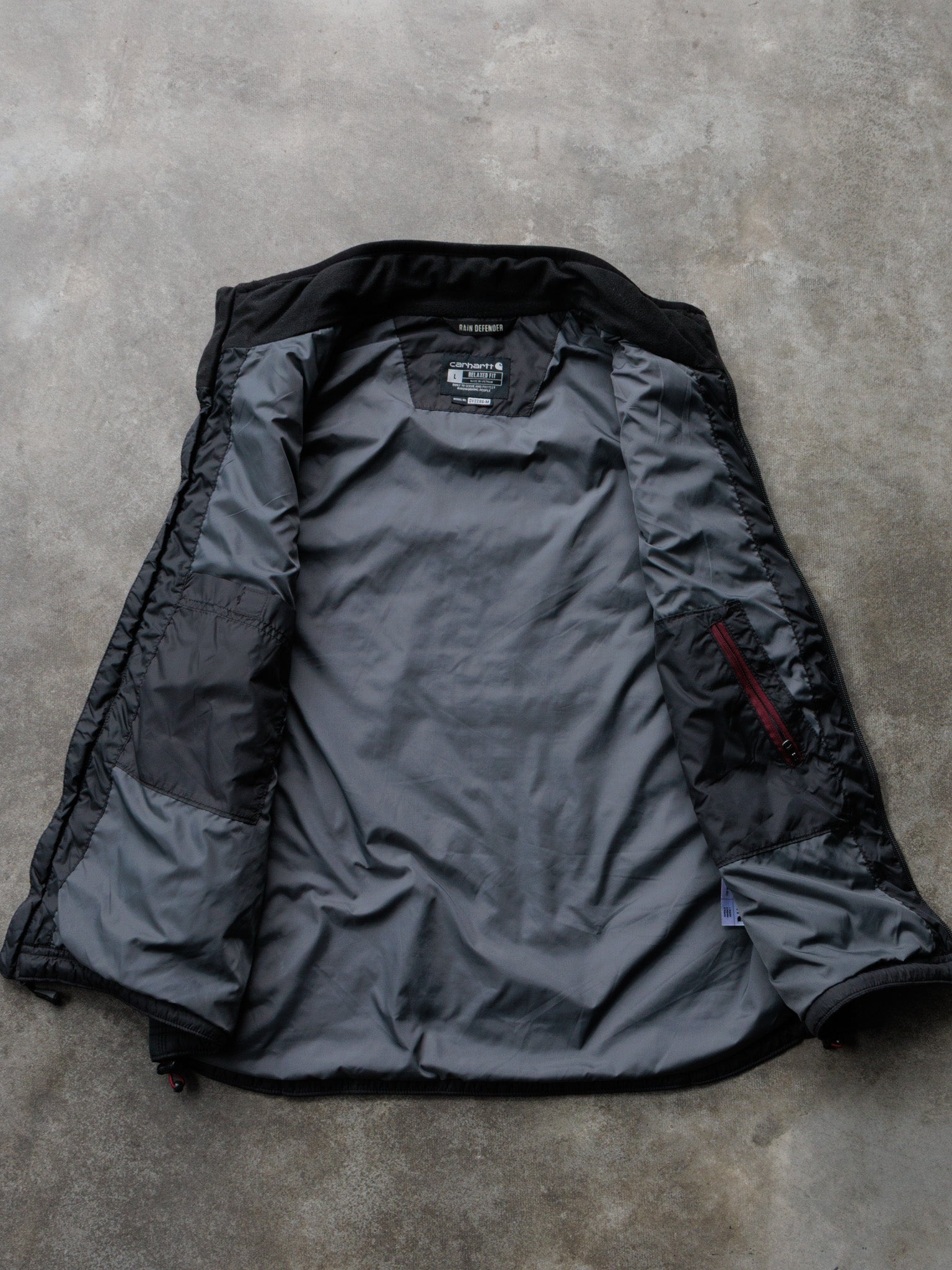 Vintage Black Carhartt Vest (L)