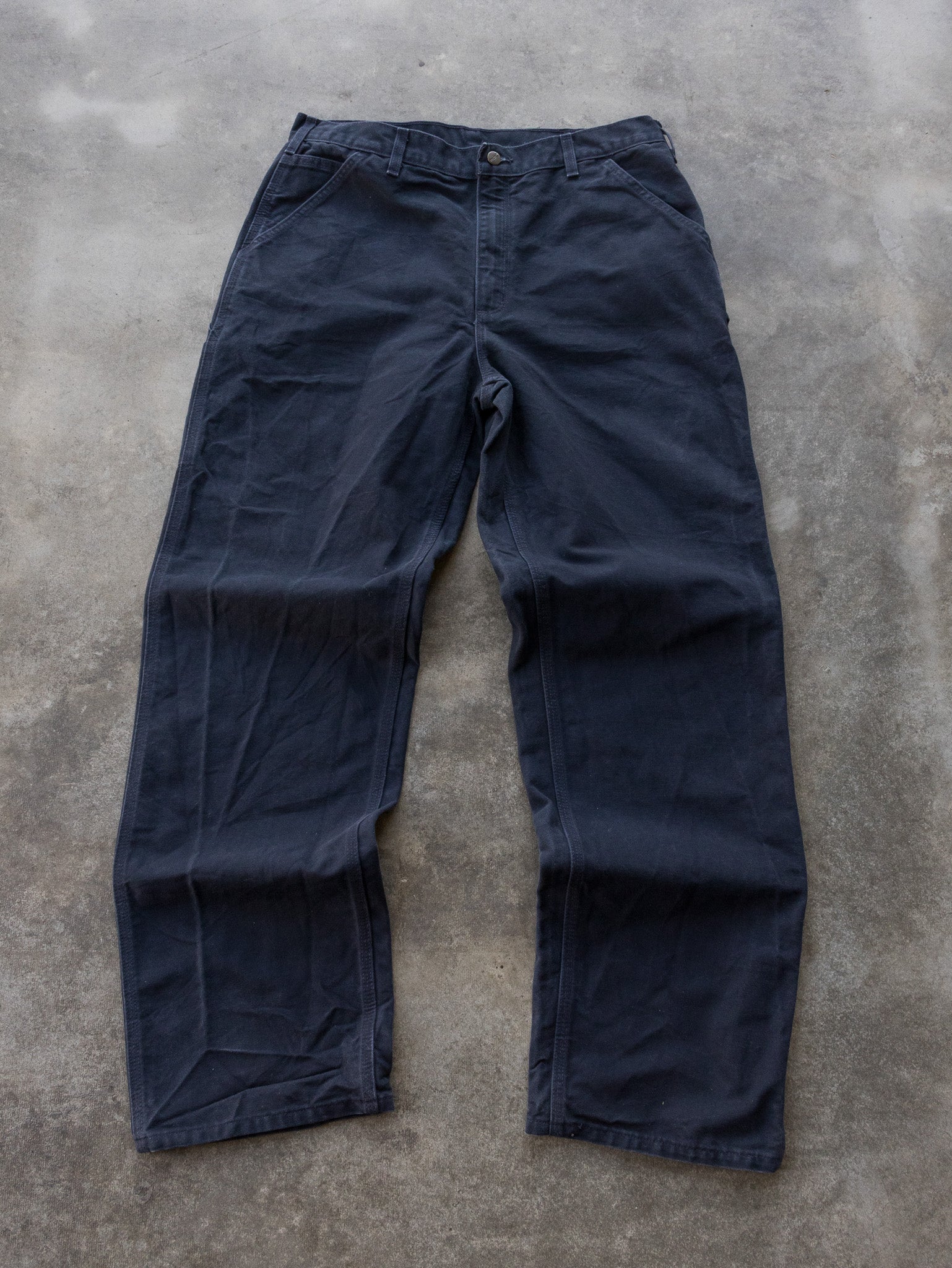 Vintage Blue Carhartt Carpenter Pants (W36)