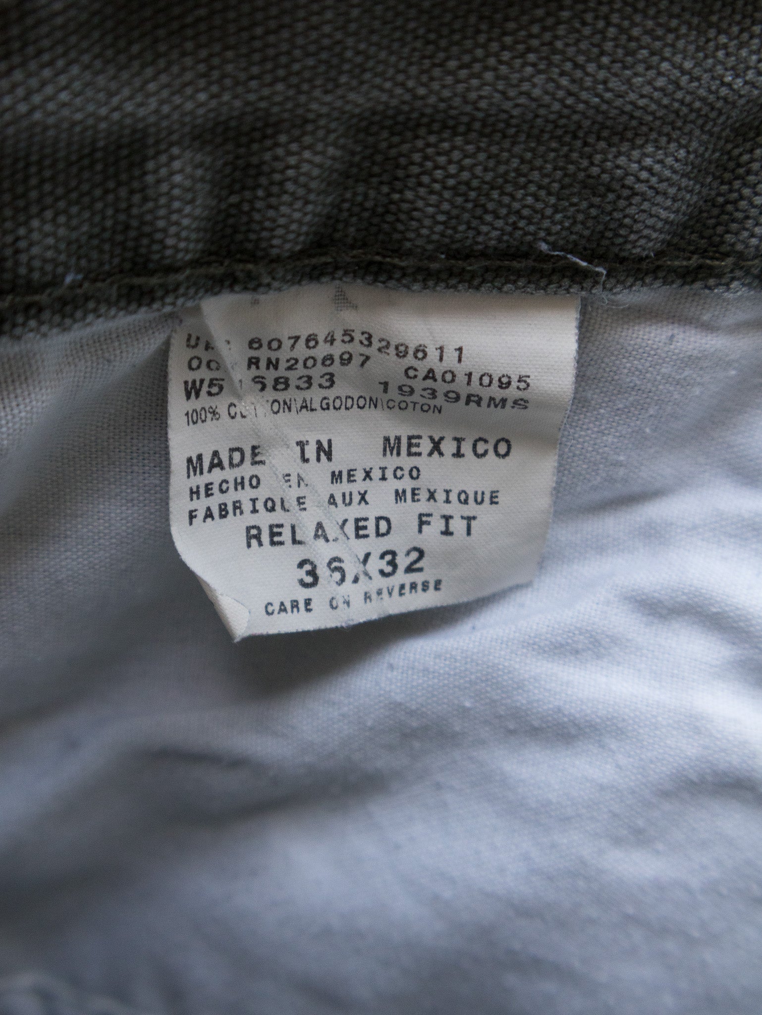 Vintage 00s Moss Green Dickies Carpenter Pants (W36)