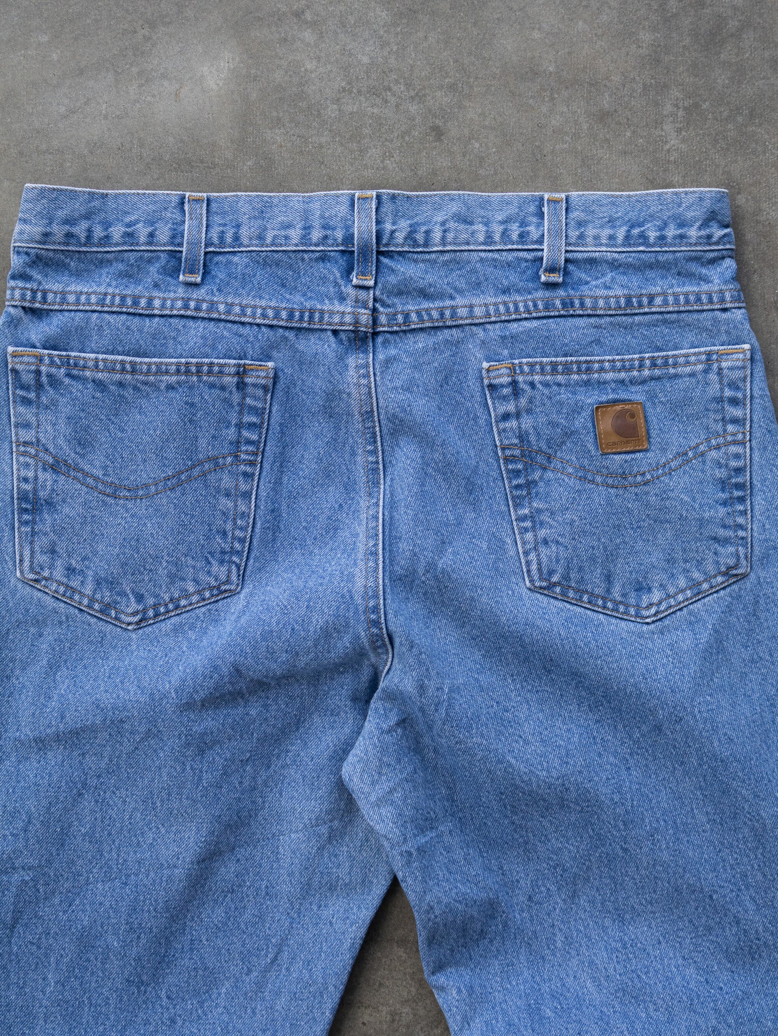 Vintage Blue Carhartt Jeans (W36)