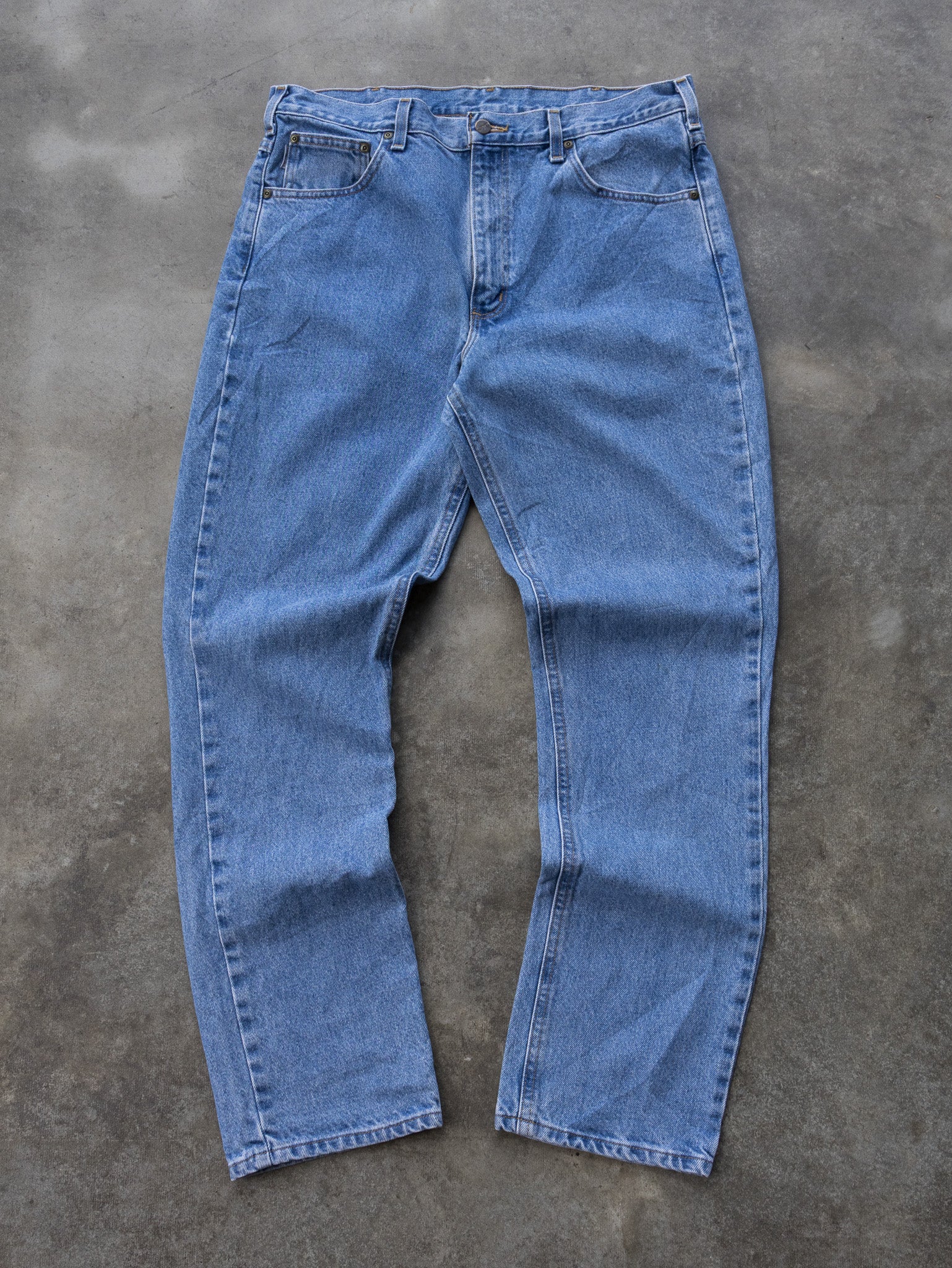 Vintage Blue Carhartt Jeans (W36)