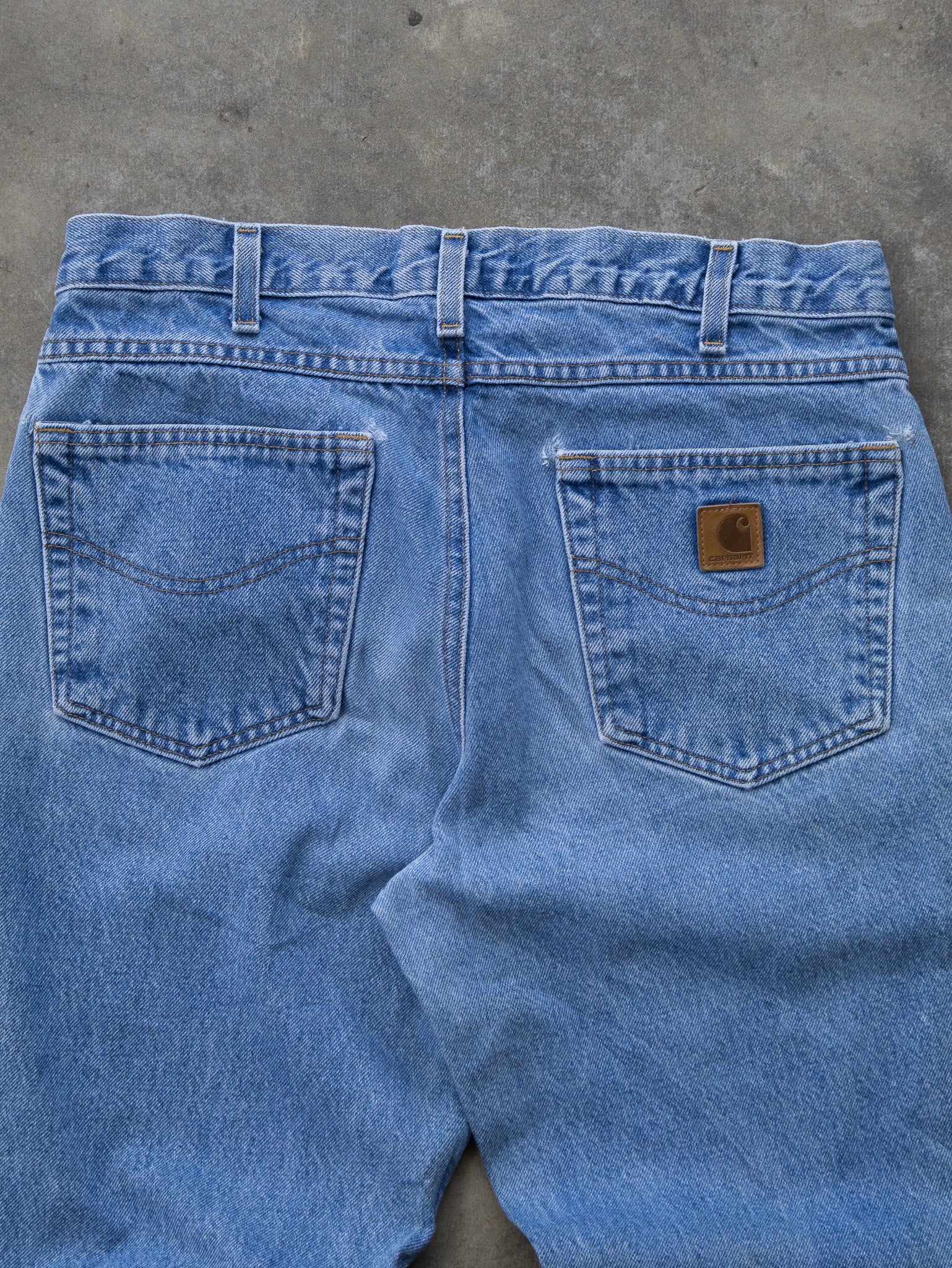 Vintage Blue Carhartt Jeans (W32)