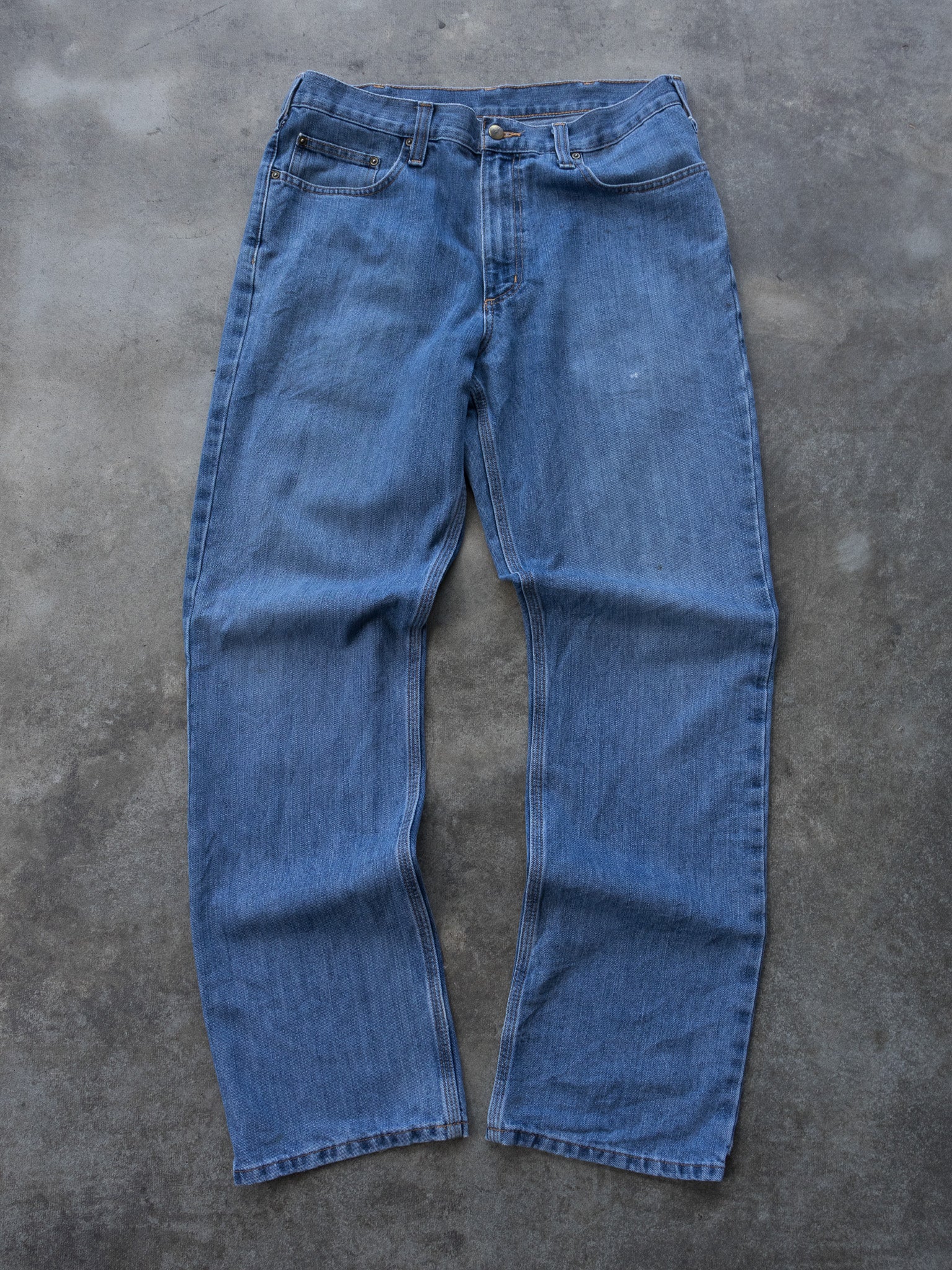 Vintage Blue Carhartt Jeans (W34)