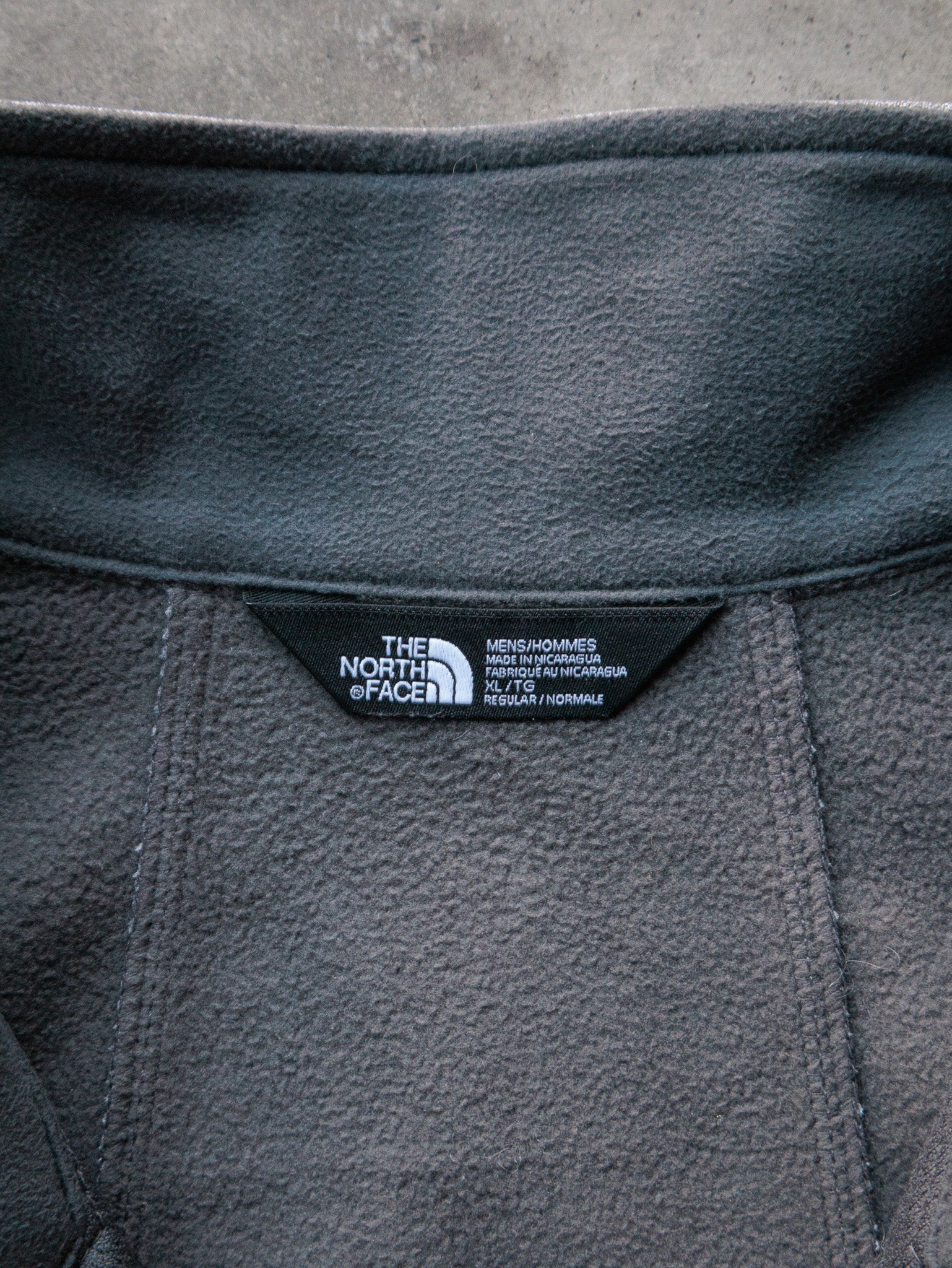 Vintage Grey The North Face Softshell Jacket (XL)