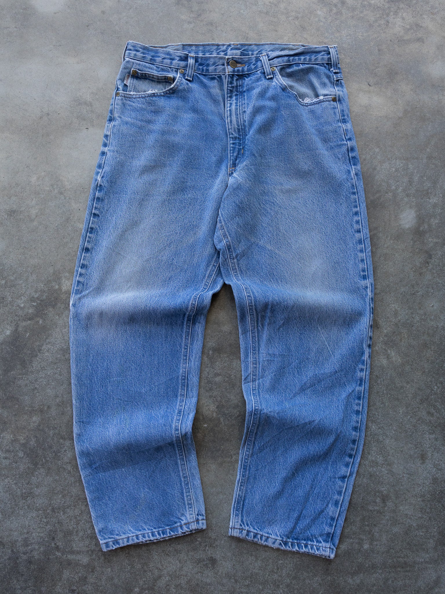 Vintage Blue Carhartt Jeans (W36)