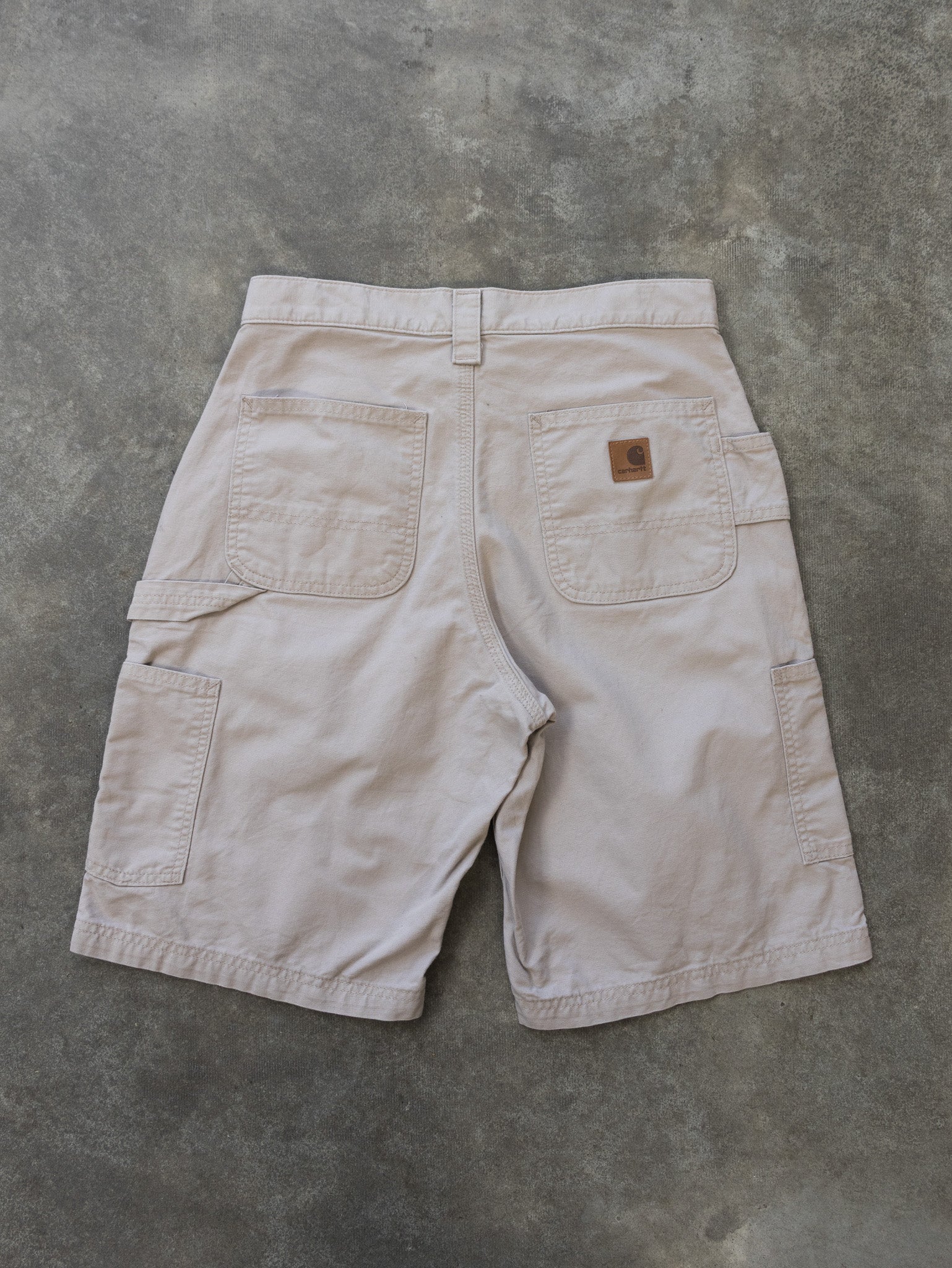 Vintage Tan Carhartt Work Shorts (W30)