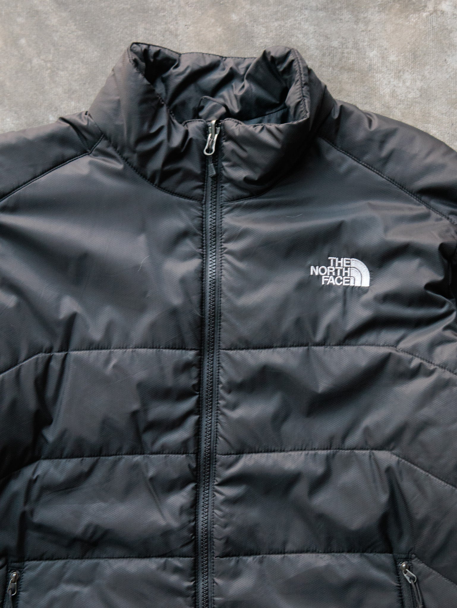 Vintage Black The North Face Jacket (XL)