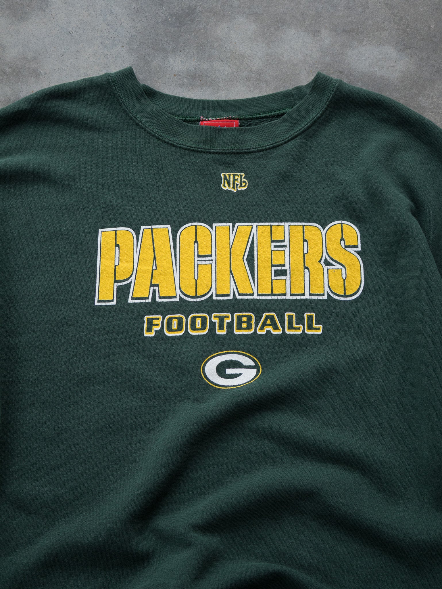 Vintage Green Bay Packers Sweatshirt (2XL)