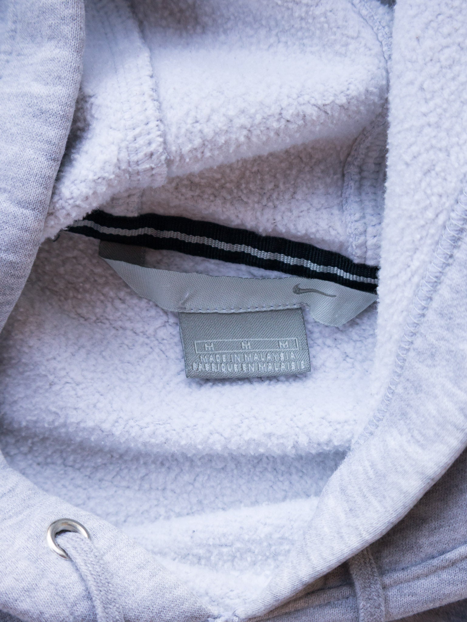 Vintage 00s Grey Nike Hoodie (M)